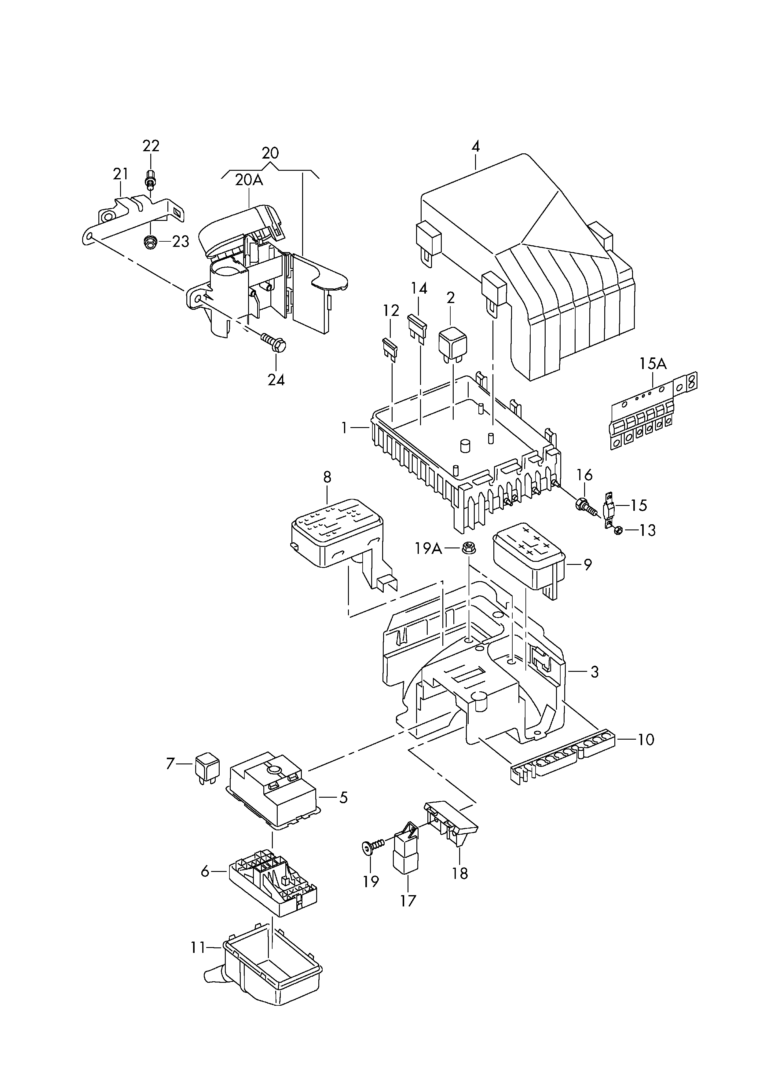 Seat 3D0 951 253 A - Multifunctional Relay parts5.com