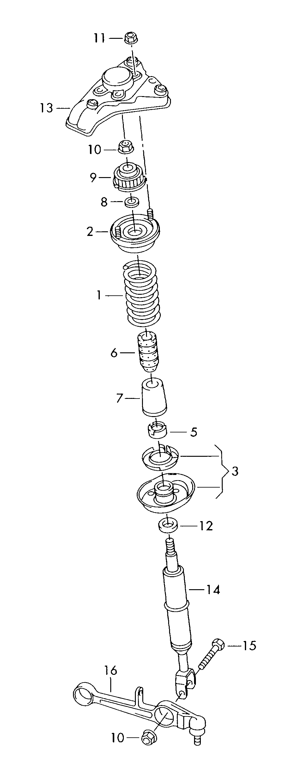 AUDI 4B0412031CE - Iskunvaimennin parts5.com