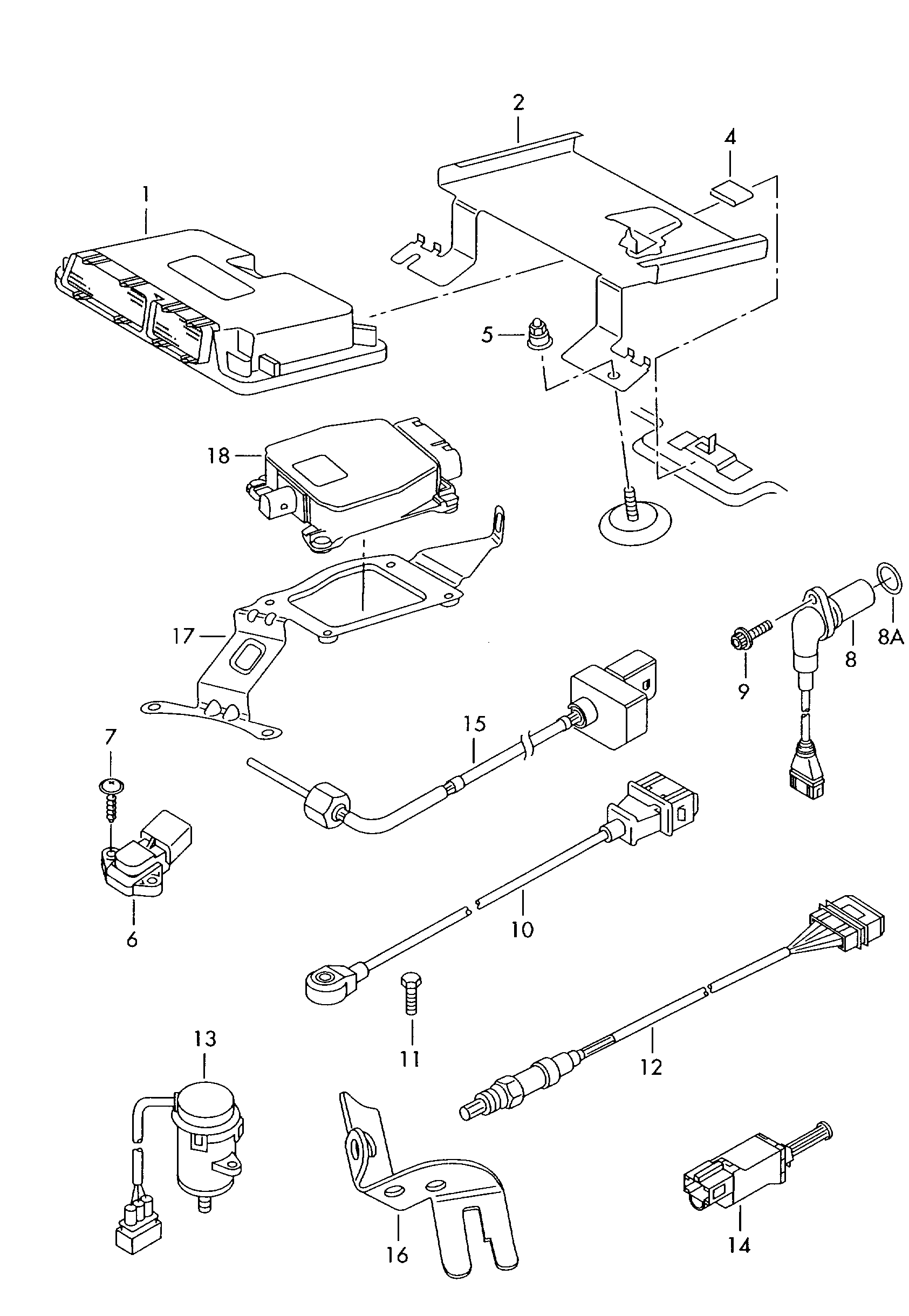 AUDI 06A 906 262 AN - Sonde lambda parts5.com