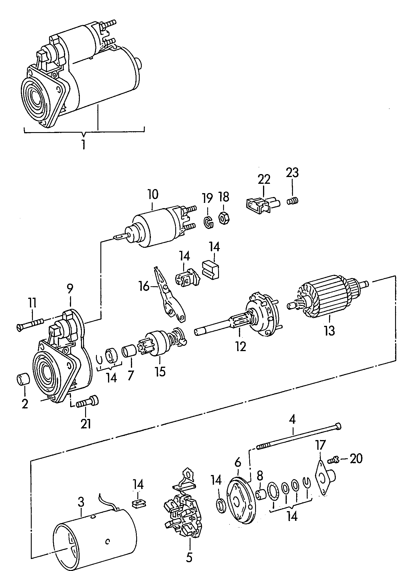 VAG 02B 911 023 F - Starter parts5.com