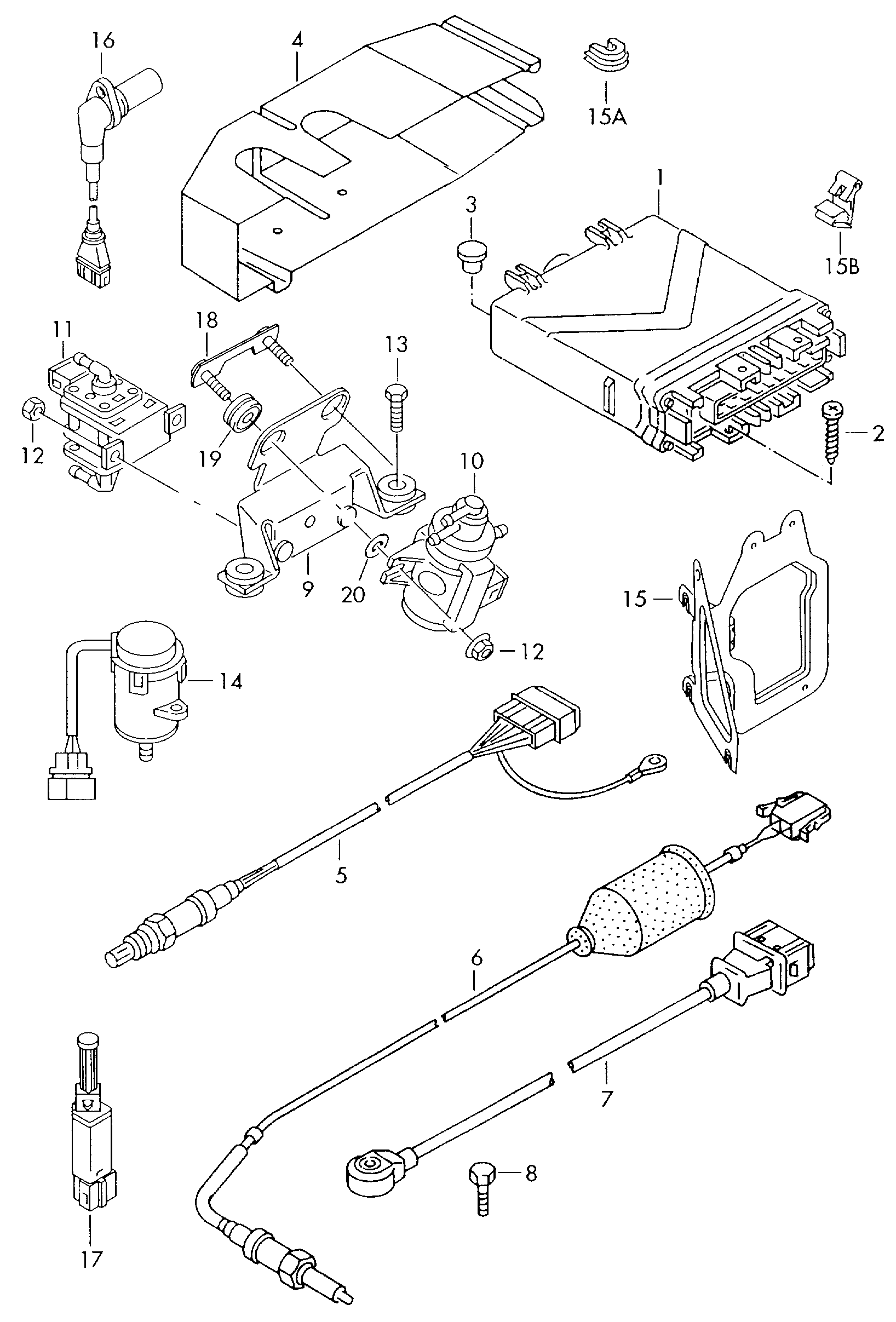 VAG 037906265G - Lambda Sensor parts5.com