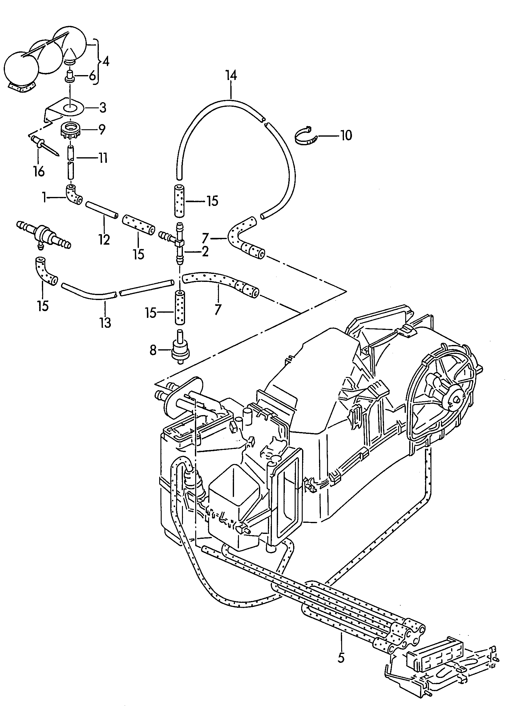 AUDI 037 121 687 - Gasket, coolant flange parts5.com