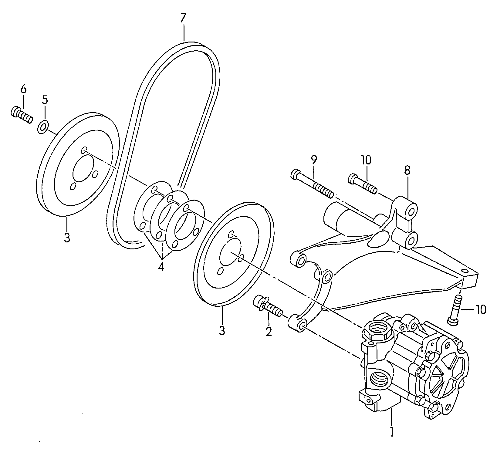 AUDI 044 145 271 K - Τραπεζοειδής ιμάντας parts5.com