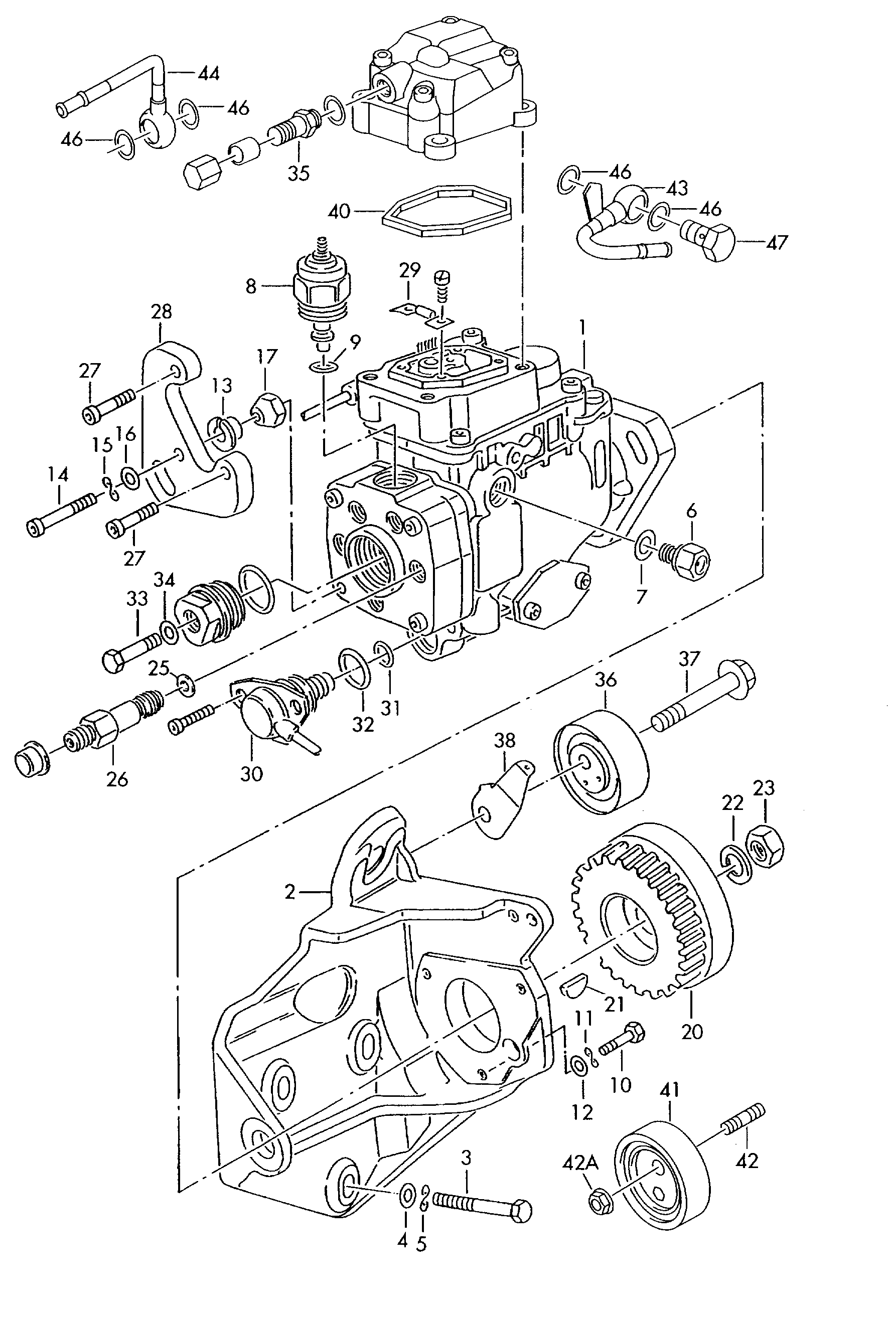 VW N 907 613 01 - Kit de distribution parts5.com