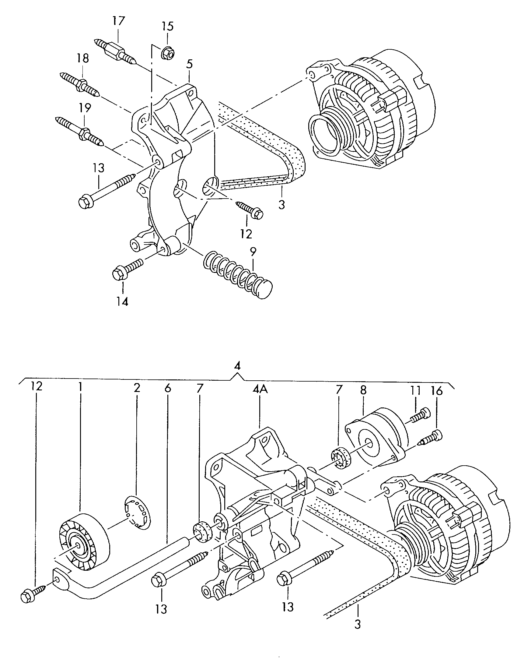 Seat 037 903 137 E - Пистов ремък parts5.com