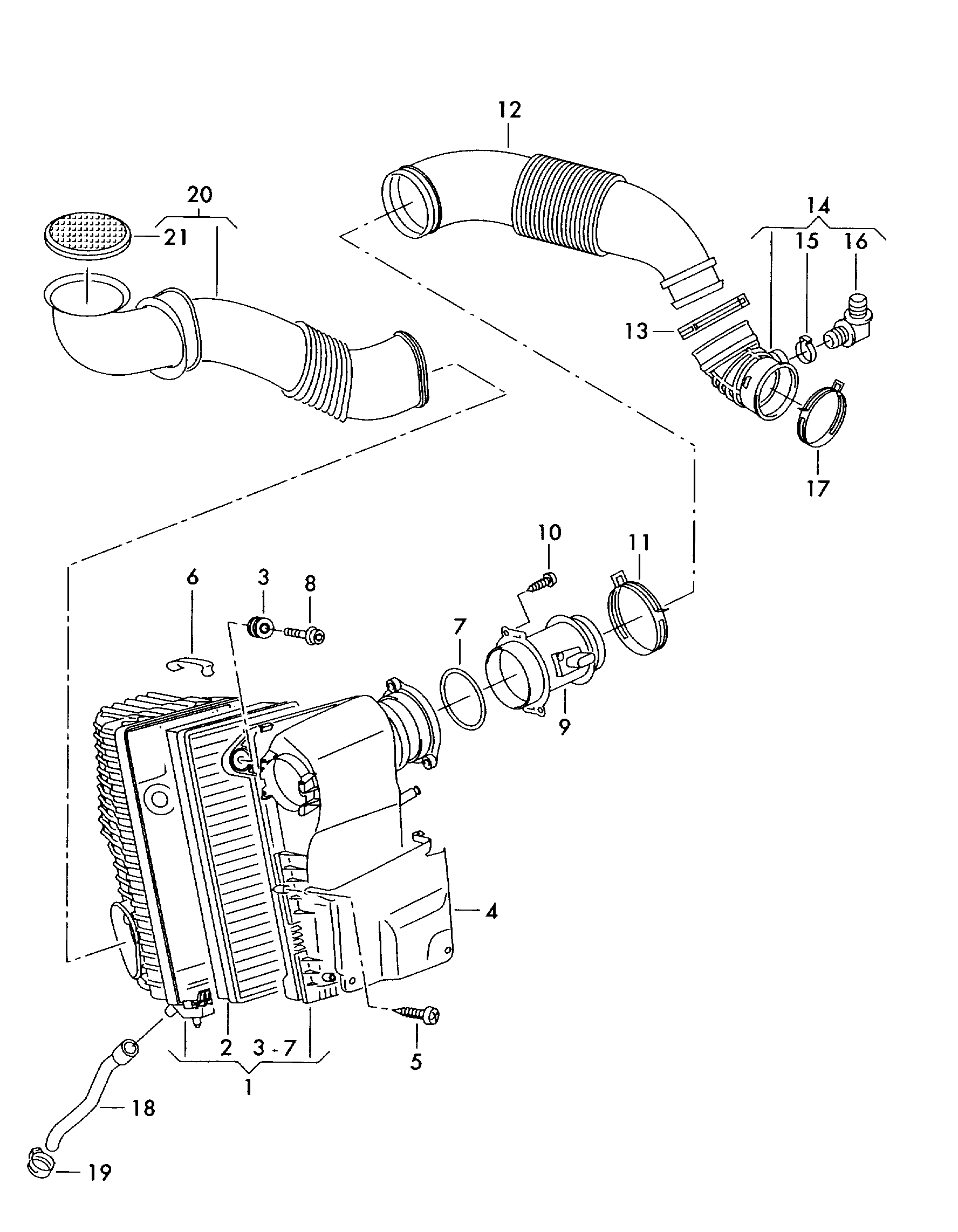 VAG N  90964301 - Dichtung, Ansaugkrümmer parts5.com