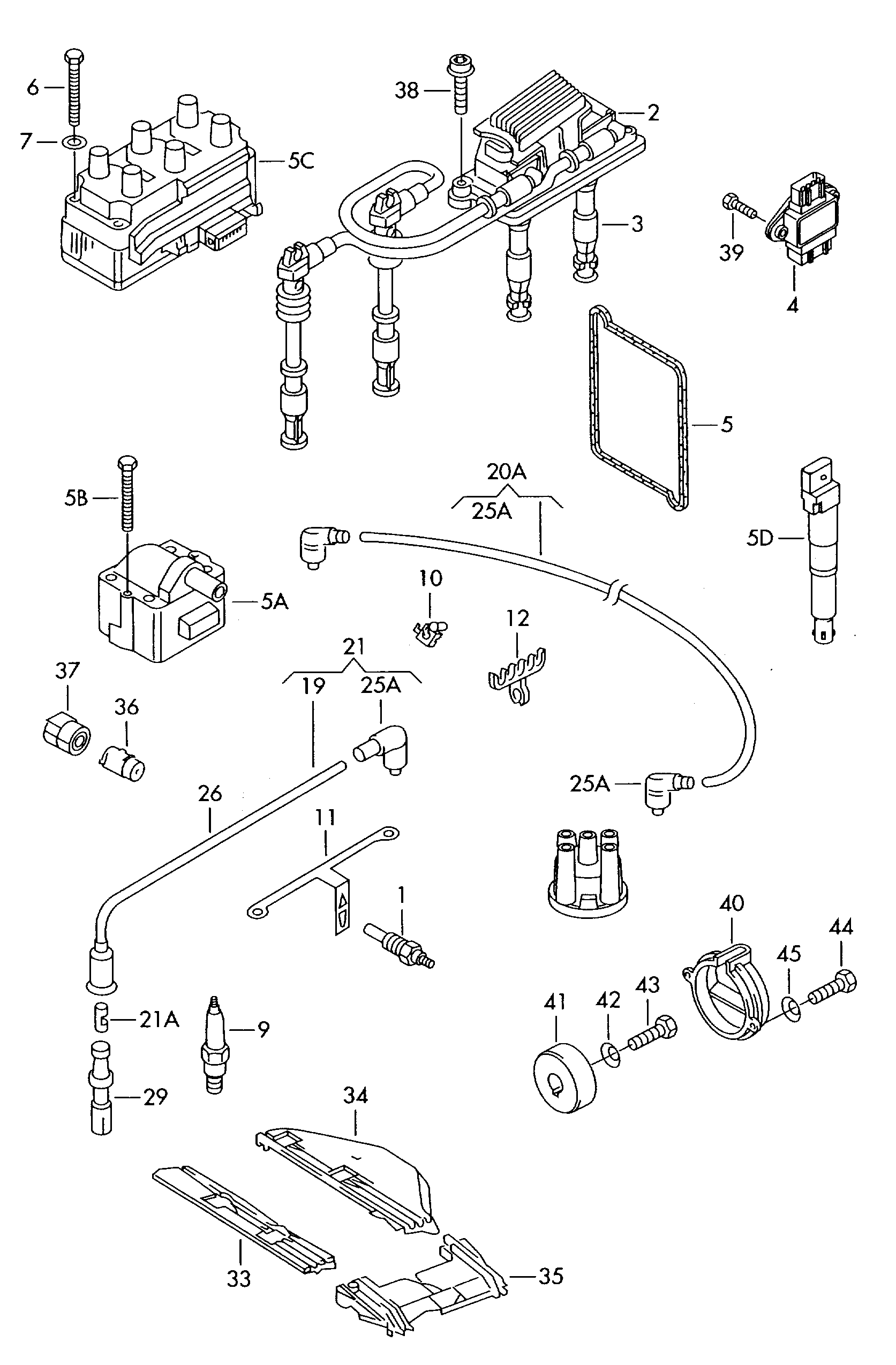 Bentley 101 000 033 AA - Zapaľovacia sviečka parts5.com