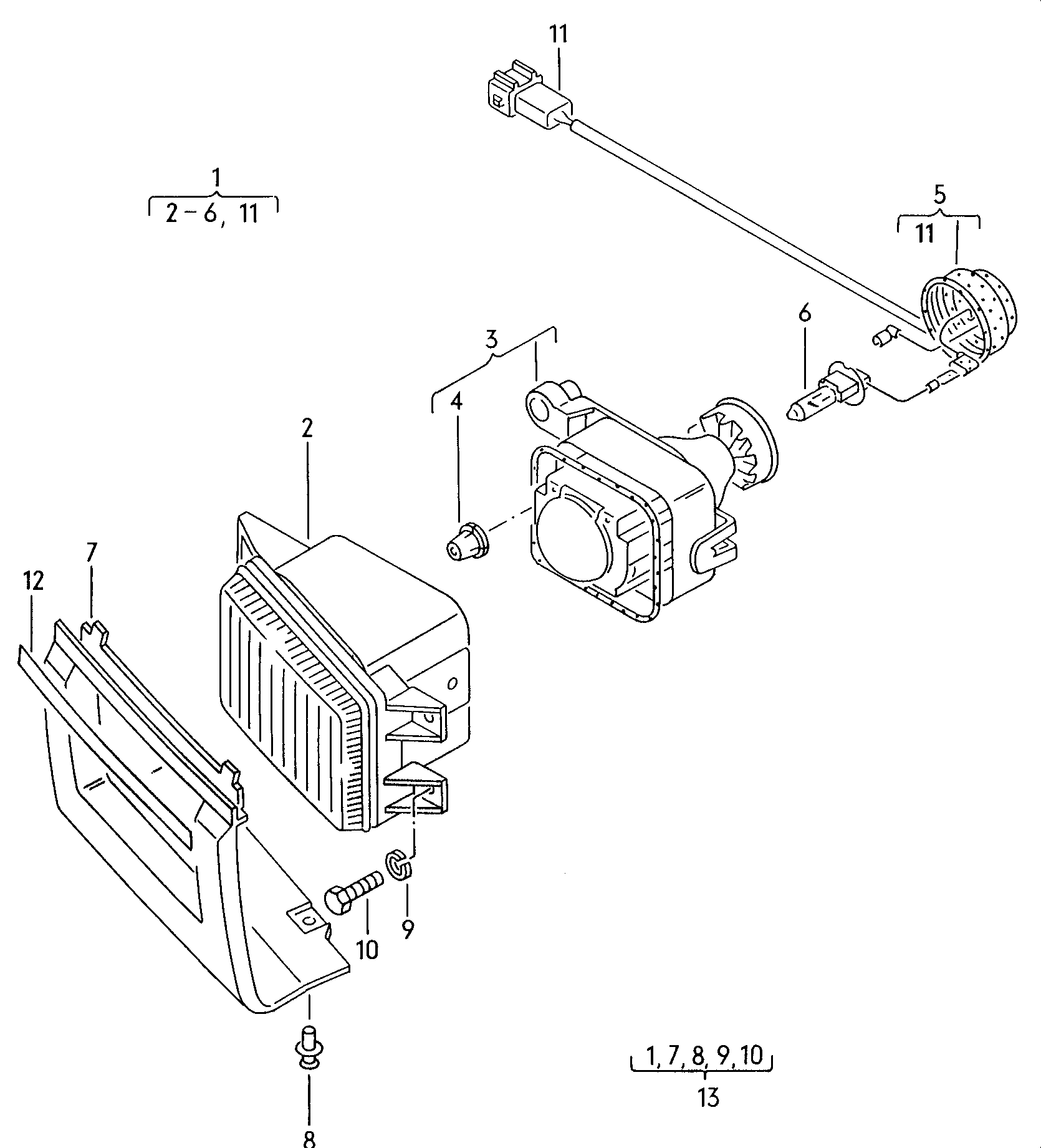 AUDI 357 998 139 - Relais, feu de croisement parts5.com