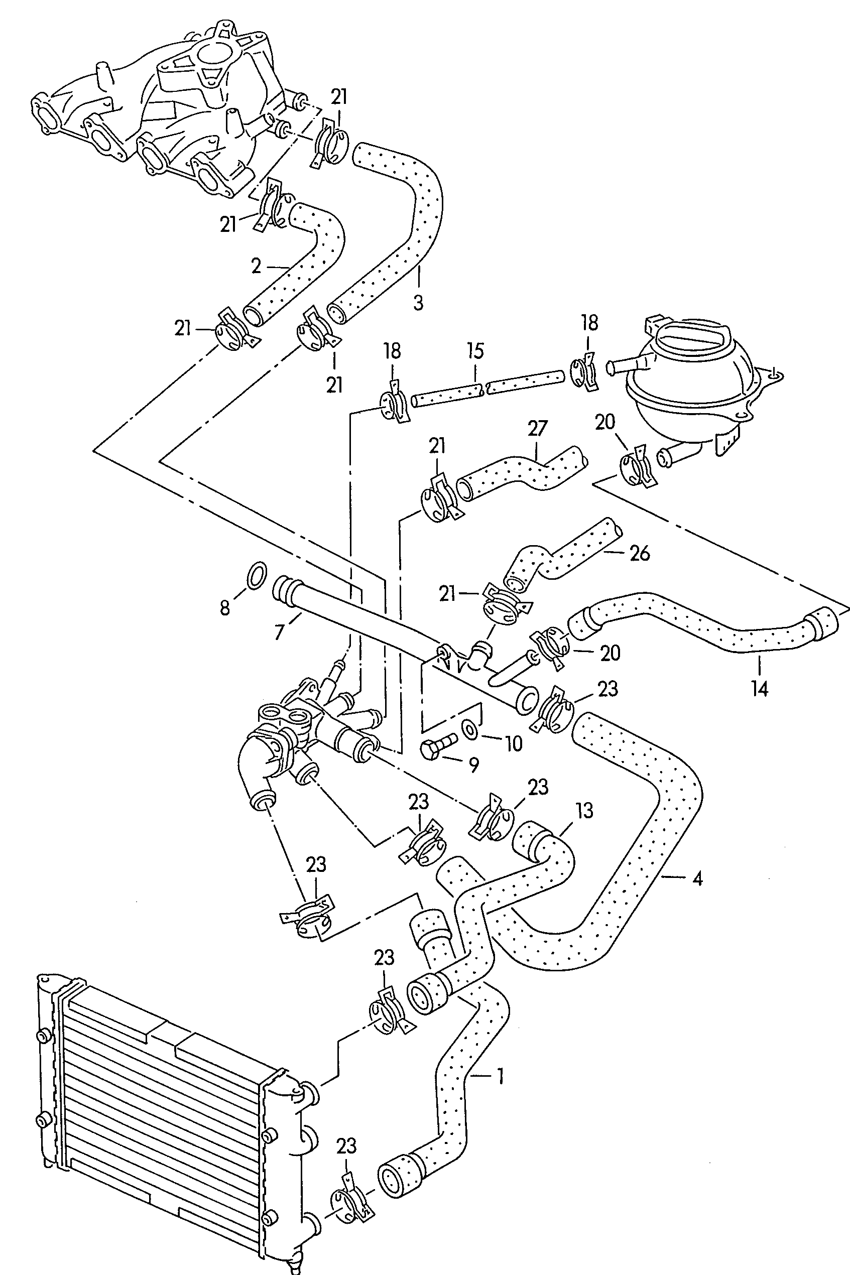 VAG N  90519701 - Garnitura zaptivnih elemenata, uljni hladnjak parts5.com