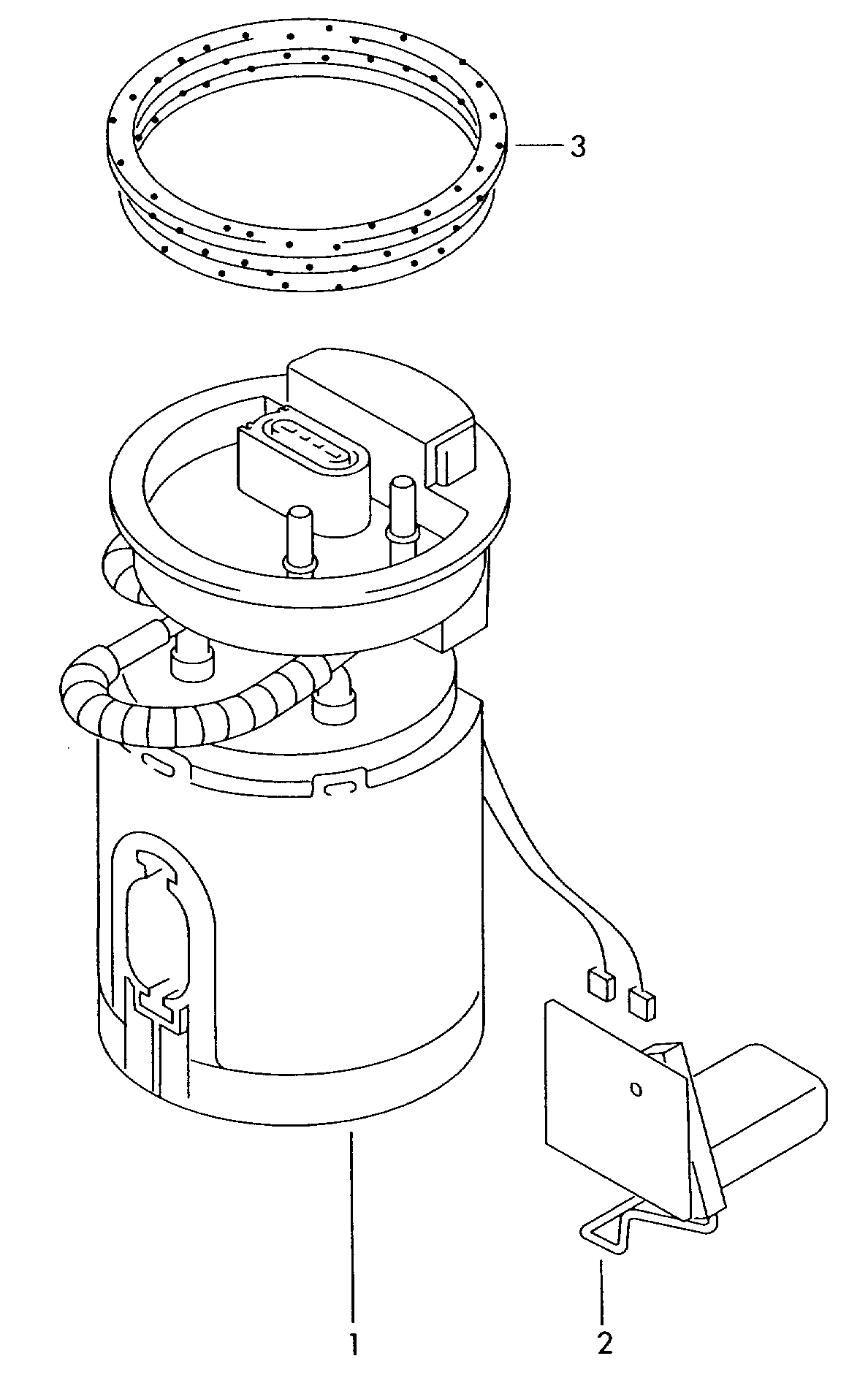 VW 7H0 919 673 B - Sensor, nivel de combustible parts5.com