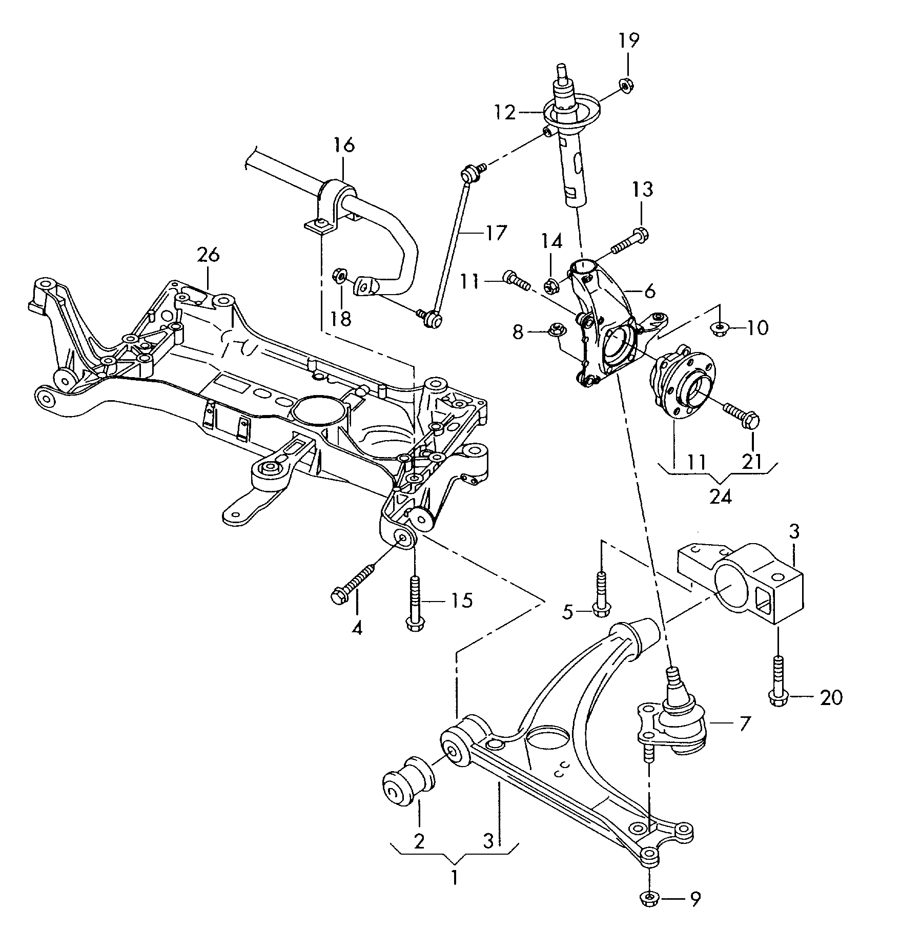 Seat 8J0 598 625 - Butuc roata parts5.com