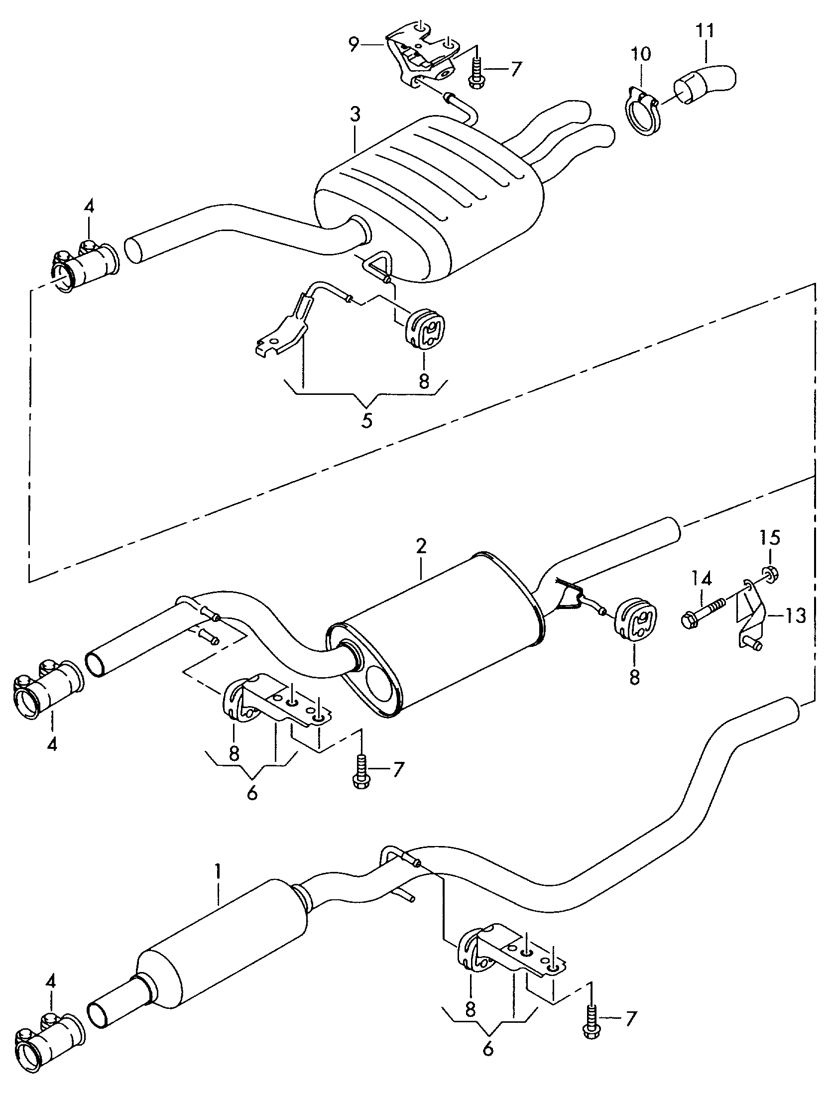 AUDI 3C0 253 144 A - Kinnitus, summuti parts5.com