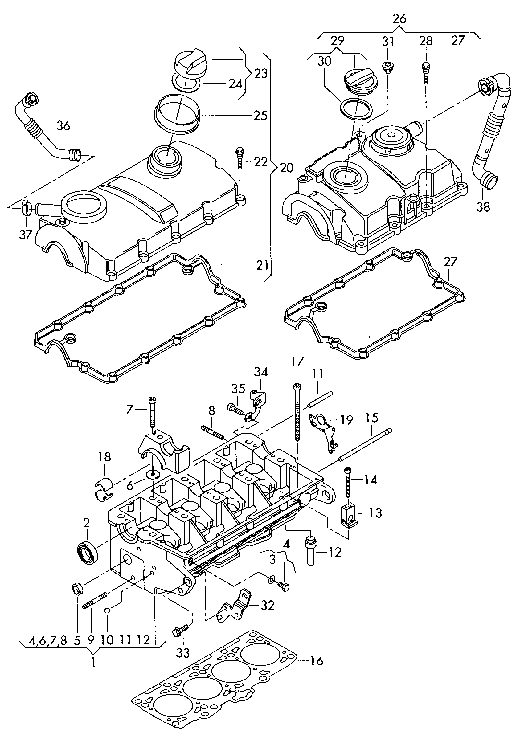 VAG N  90905502 - Surub parts5.com