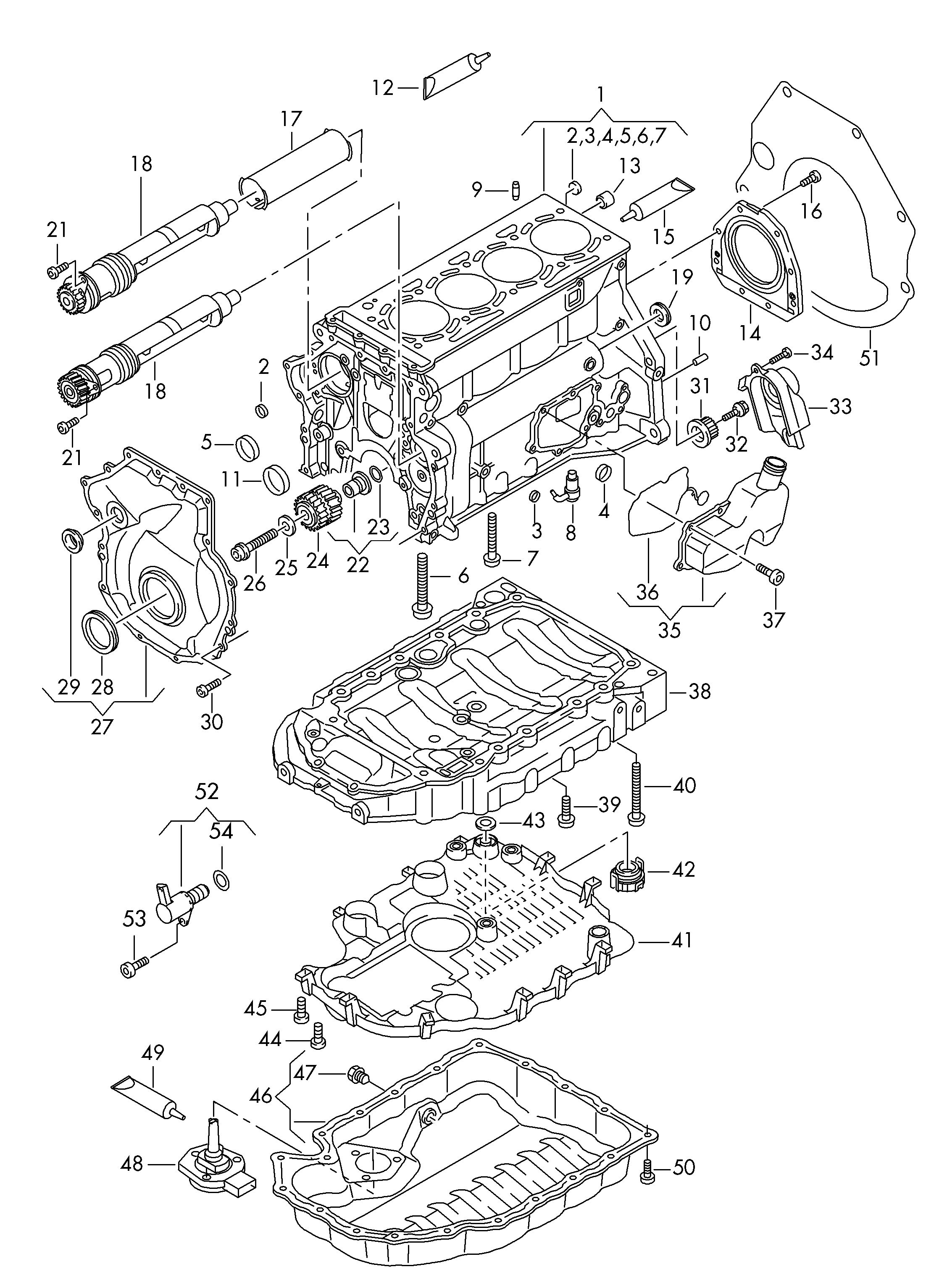 VAG 06L 103 085 B - Võlli rõngastihend, Väntvõll parts5.com