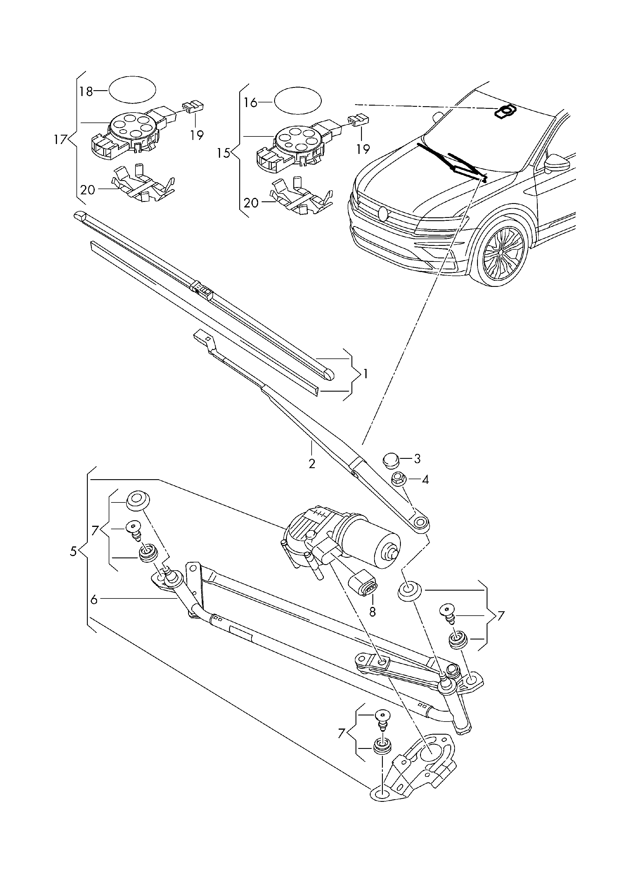 VW 5Q0955547B - Αισθητ., πίεση πολλ. εισαγωγής parts5.com