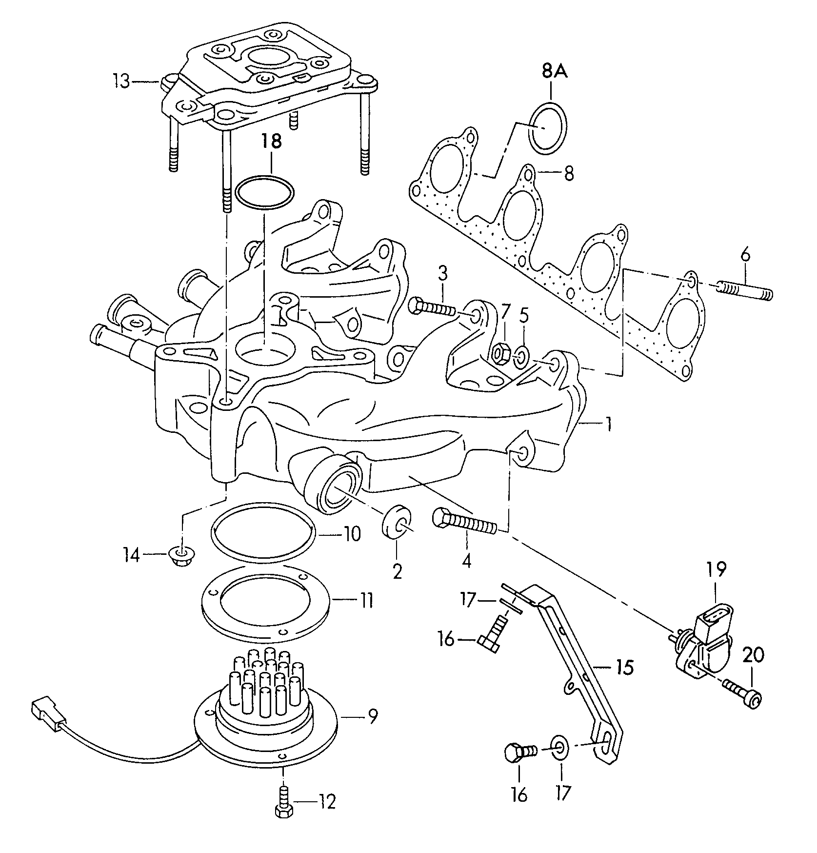 VW N 011 525 20 - Комплект ремня ГРМ parts5.com