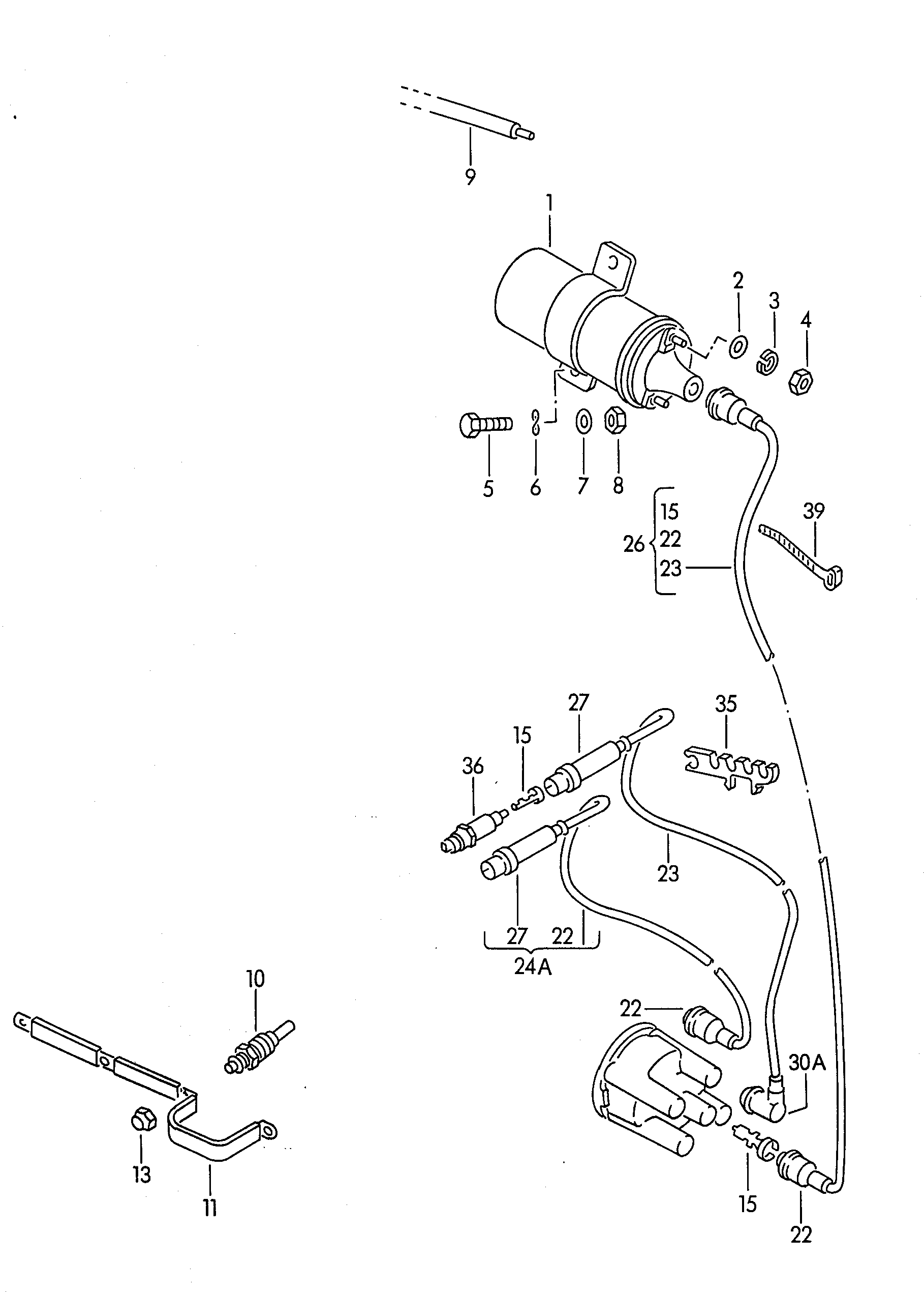 Seat N   102 130 02 - Glühkerze parts5.com