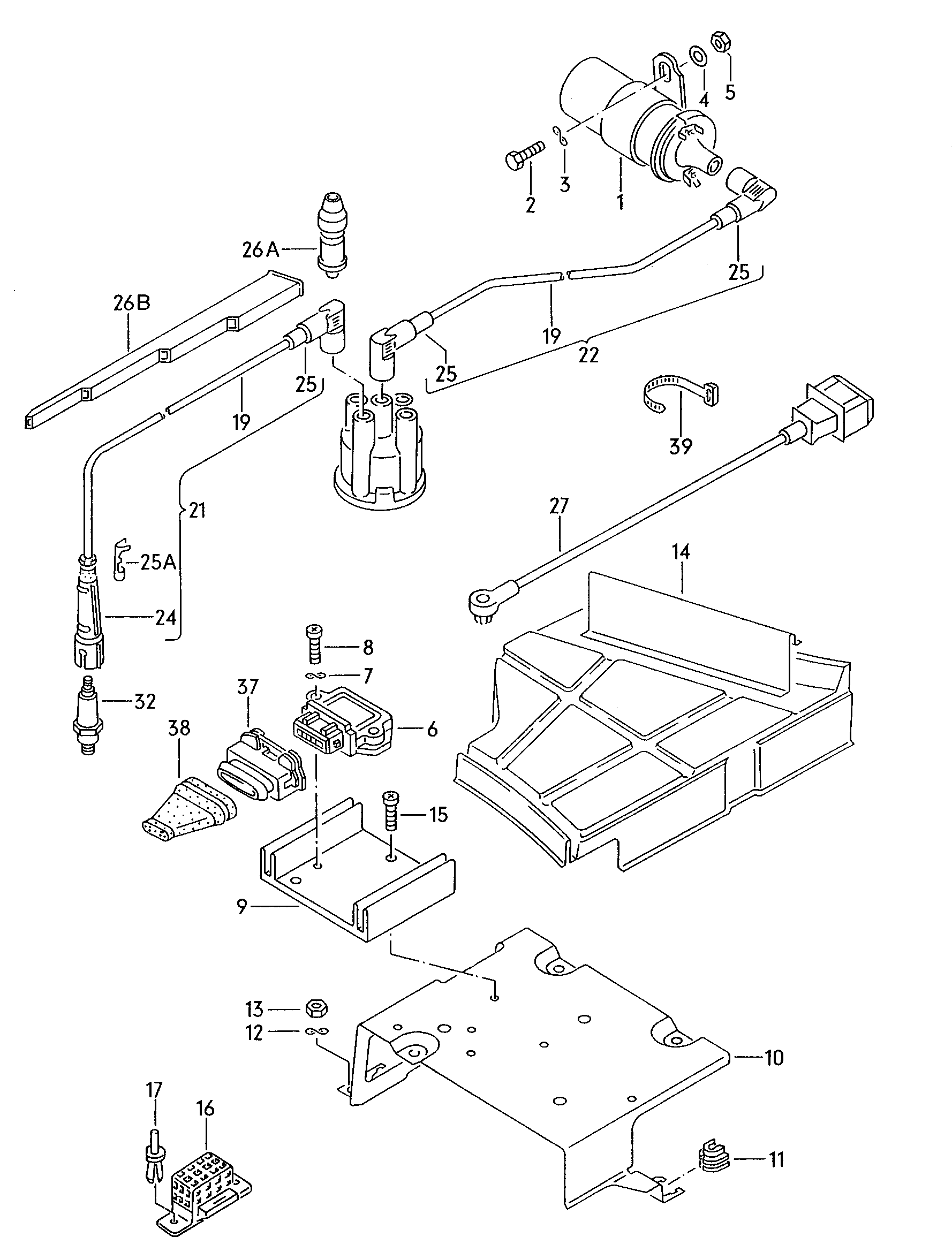 VAG 101 000 005 AB - Sytytystulppa parts5.com