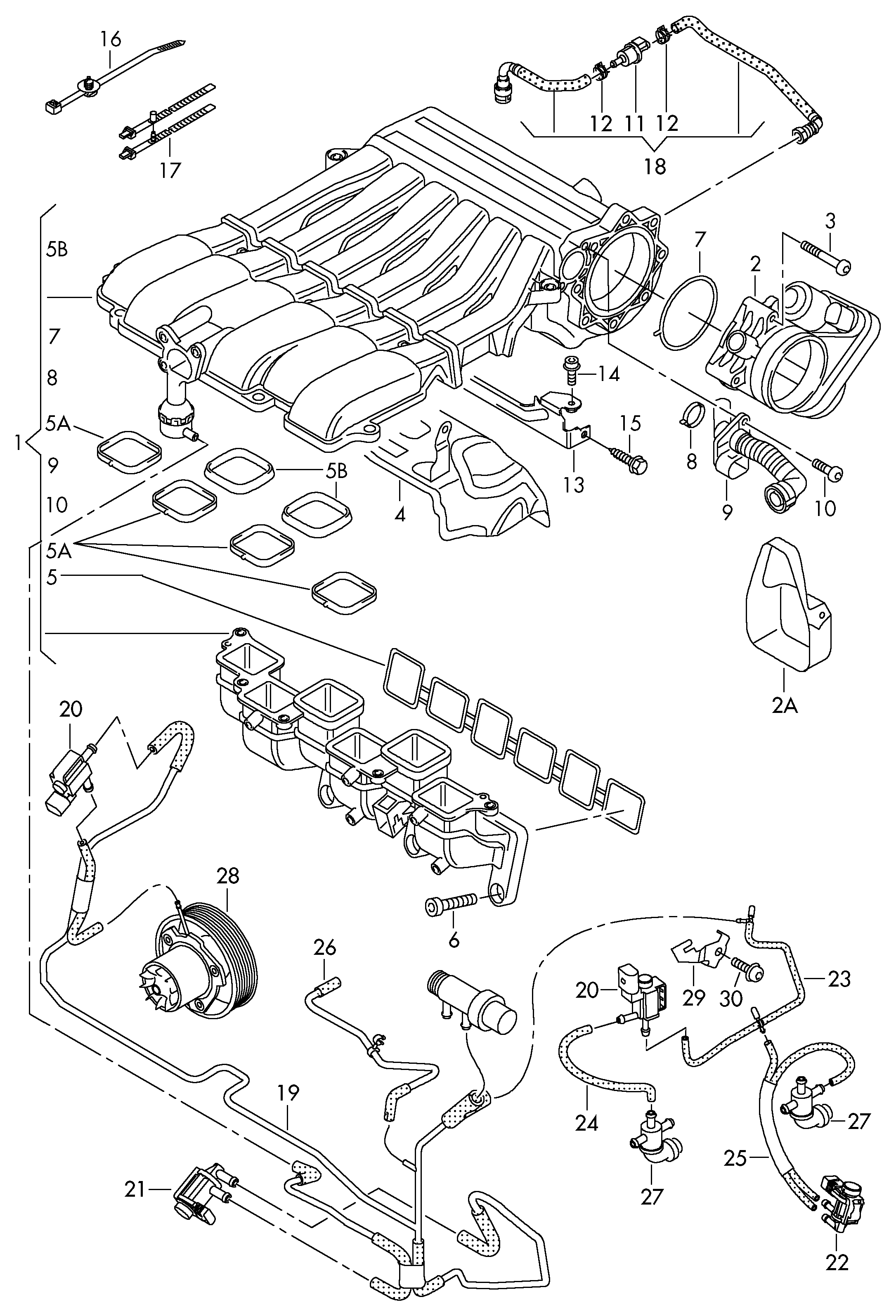 VW 037 906 283 C - Regulating Valve, clutch master cylinder parts5.com