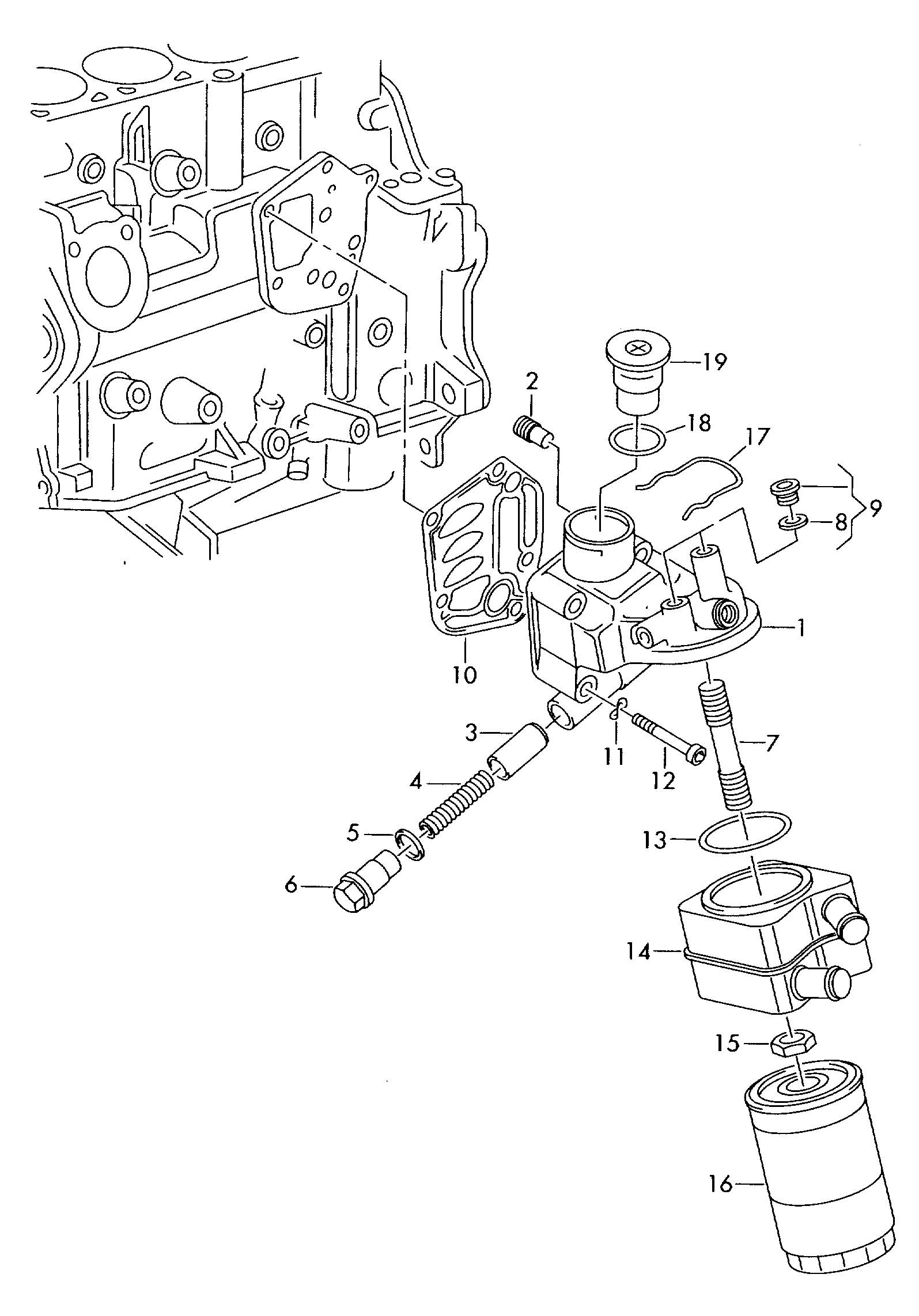 AUDI 068115561B - Filtr oleju parts5.com