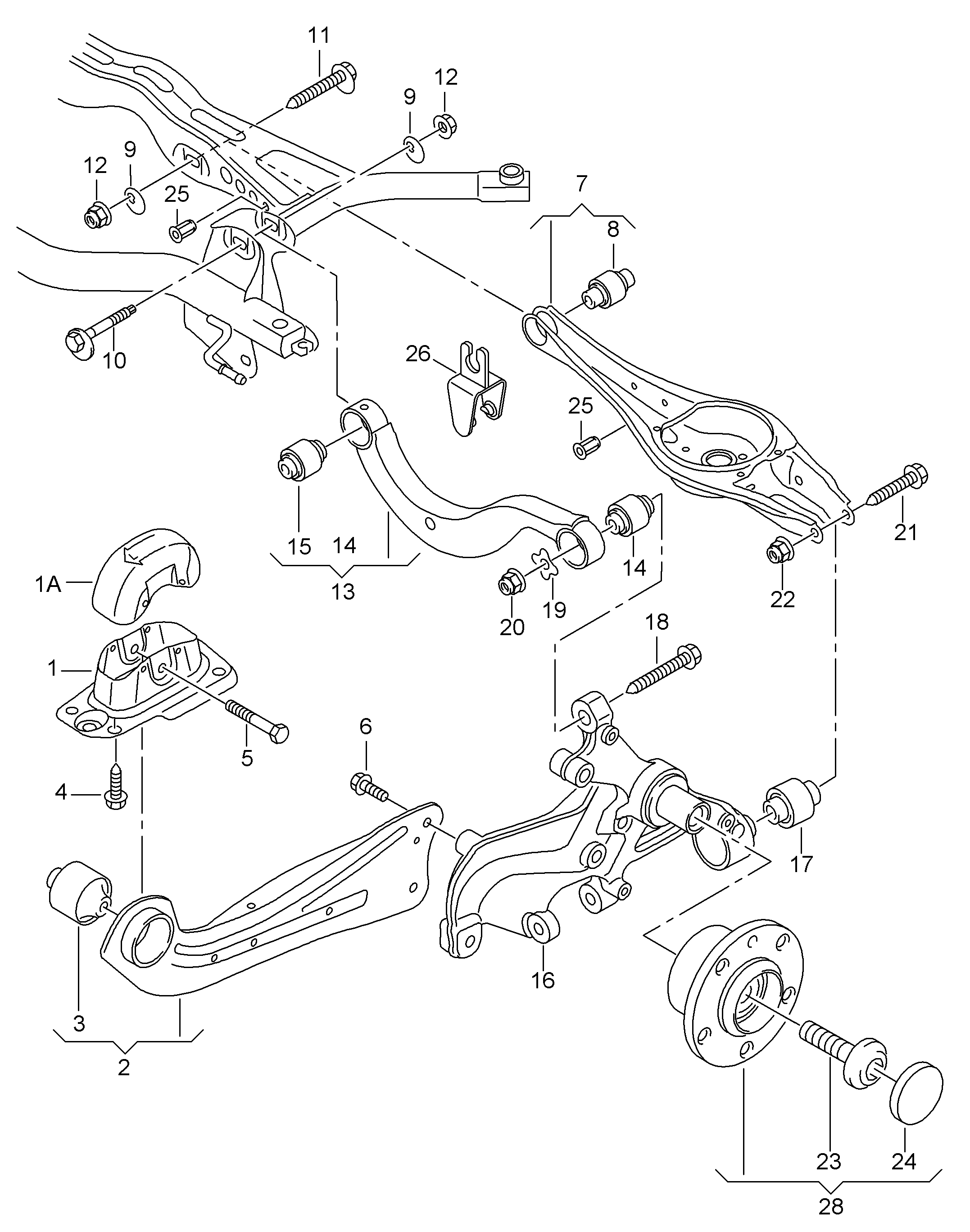 CUPRA 5Q0 505 223 D - Lenker, Radaufhängung parts5.com