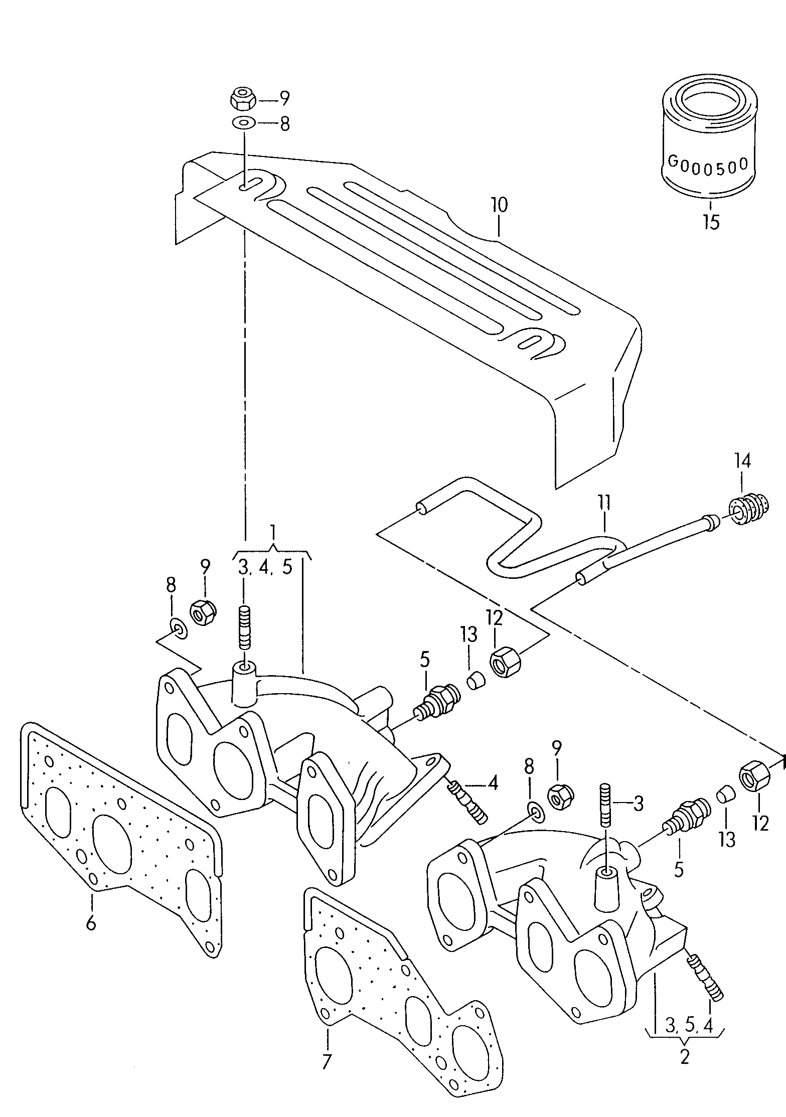 Skoda N   902 889 01 - Uzatváracia skrutka, olejová vaňa parts5.com