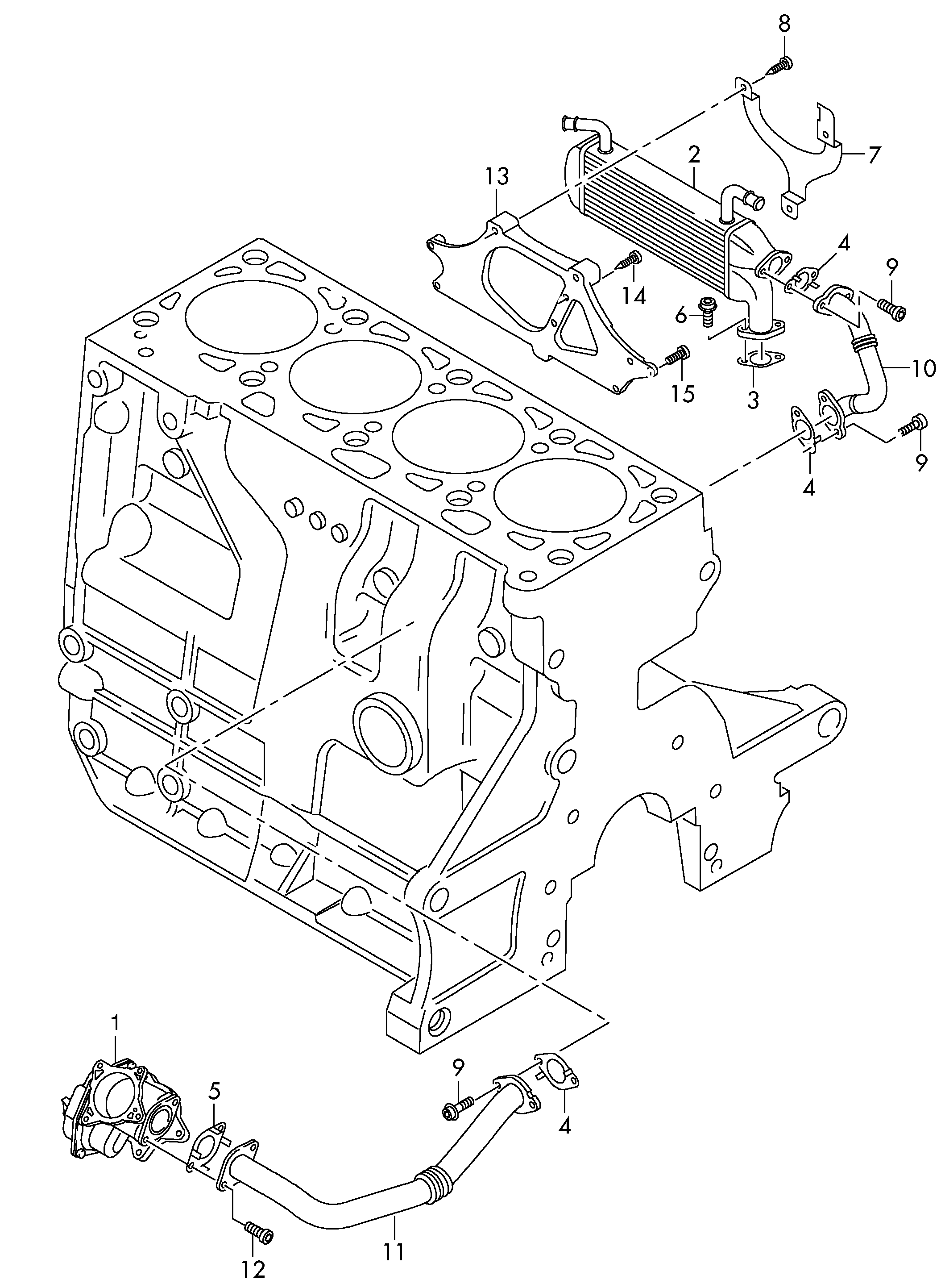 Skoda 03L 131 547 N - Zaptivka, EGR-ventil (ventil za recirkulaciju izduv.gasova) parts5.com