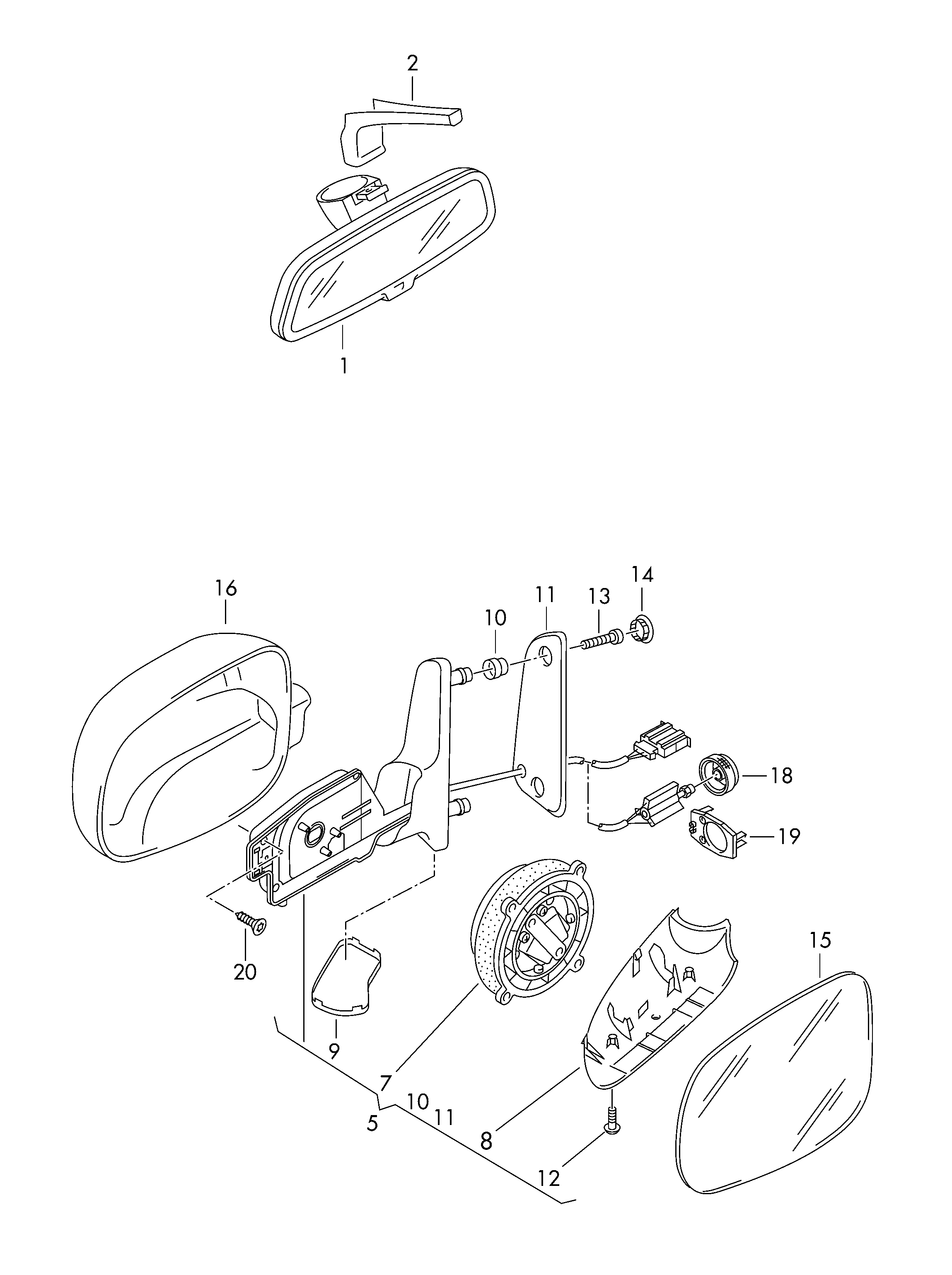 VAG N  10535803 - Лампа накаливания, габаритные фонари parts5.com