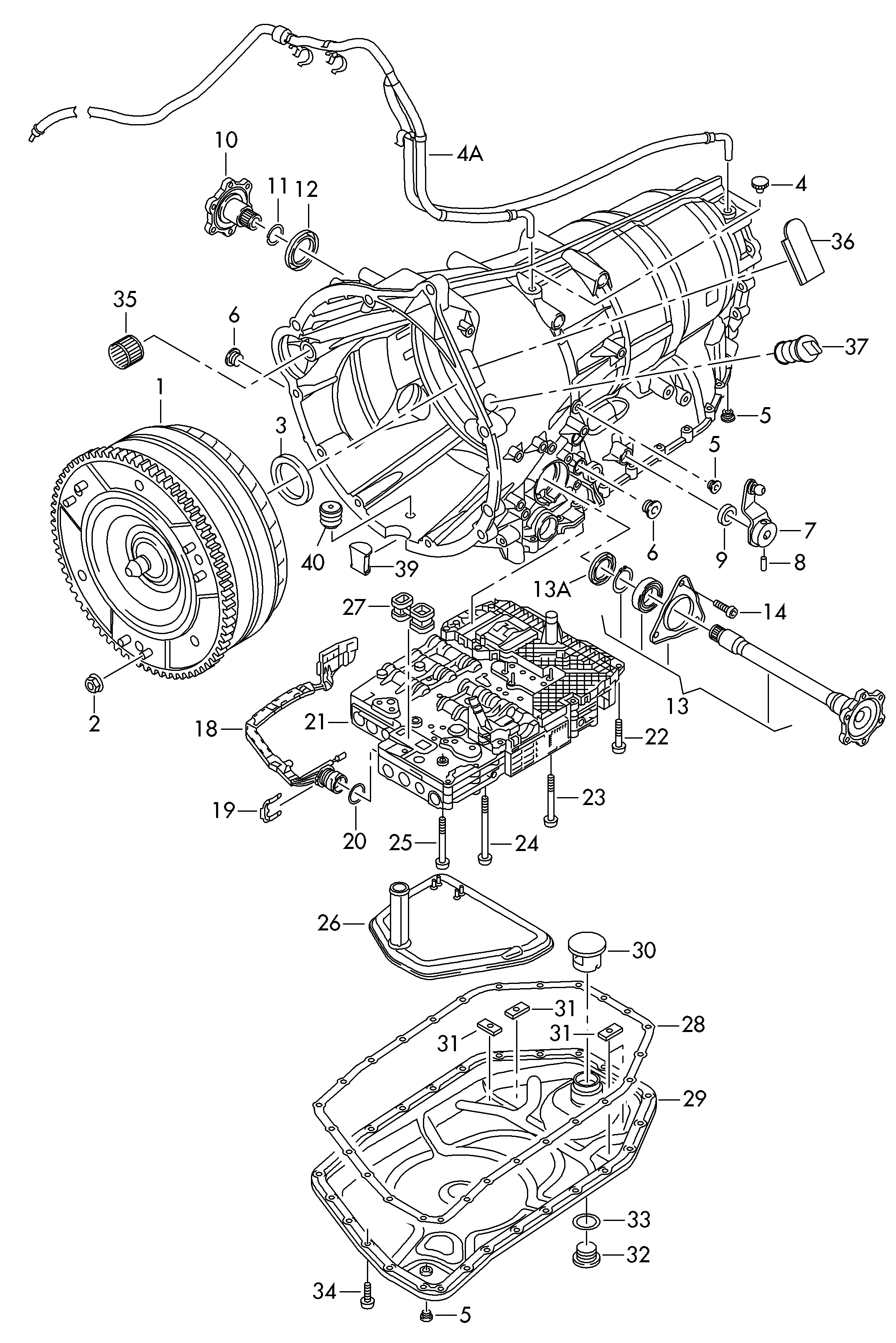 VAG 01V321379 - Etansare, pompa ulei parts5.com