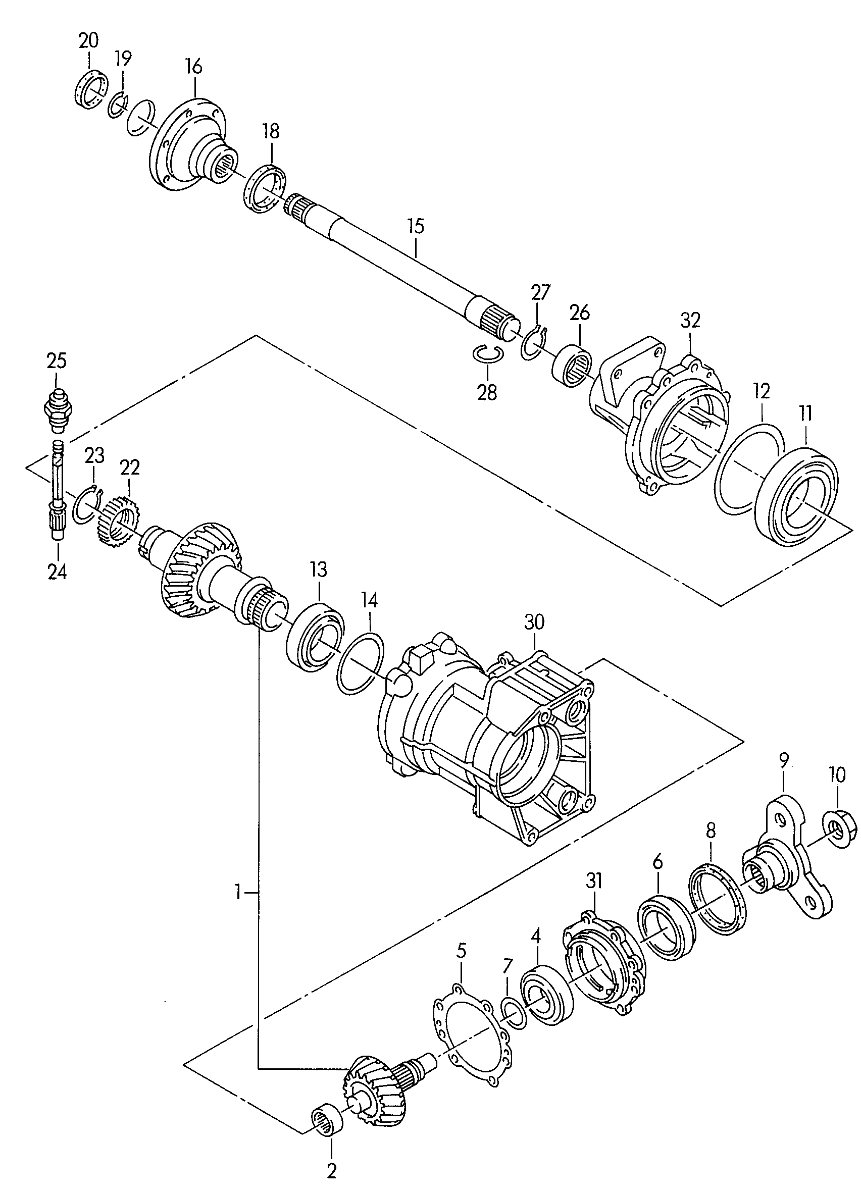 VW 02B 409 197 - Árbol flexible del velocímetro parts5.com