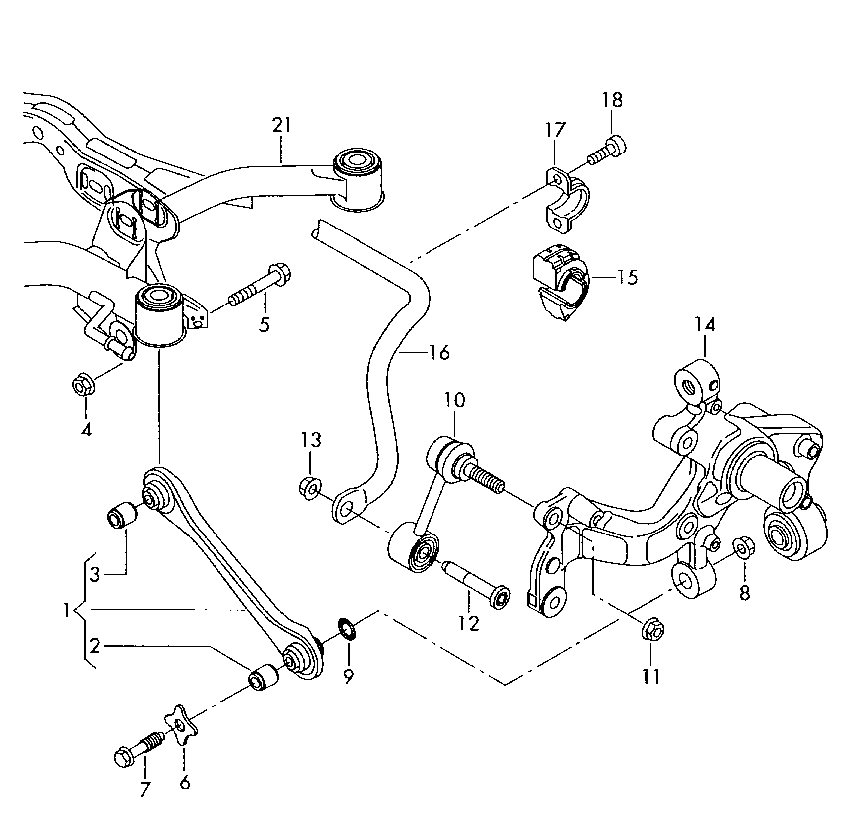 Seat 7N0501529 - Spona, vešanje točkova parts5.com