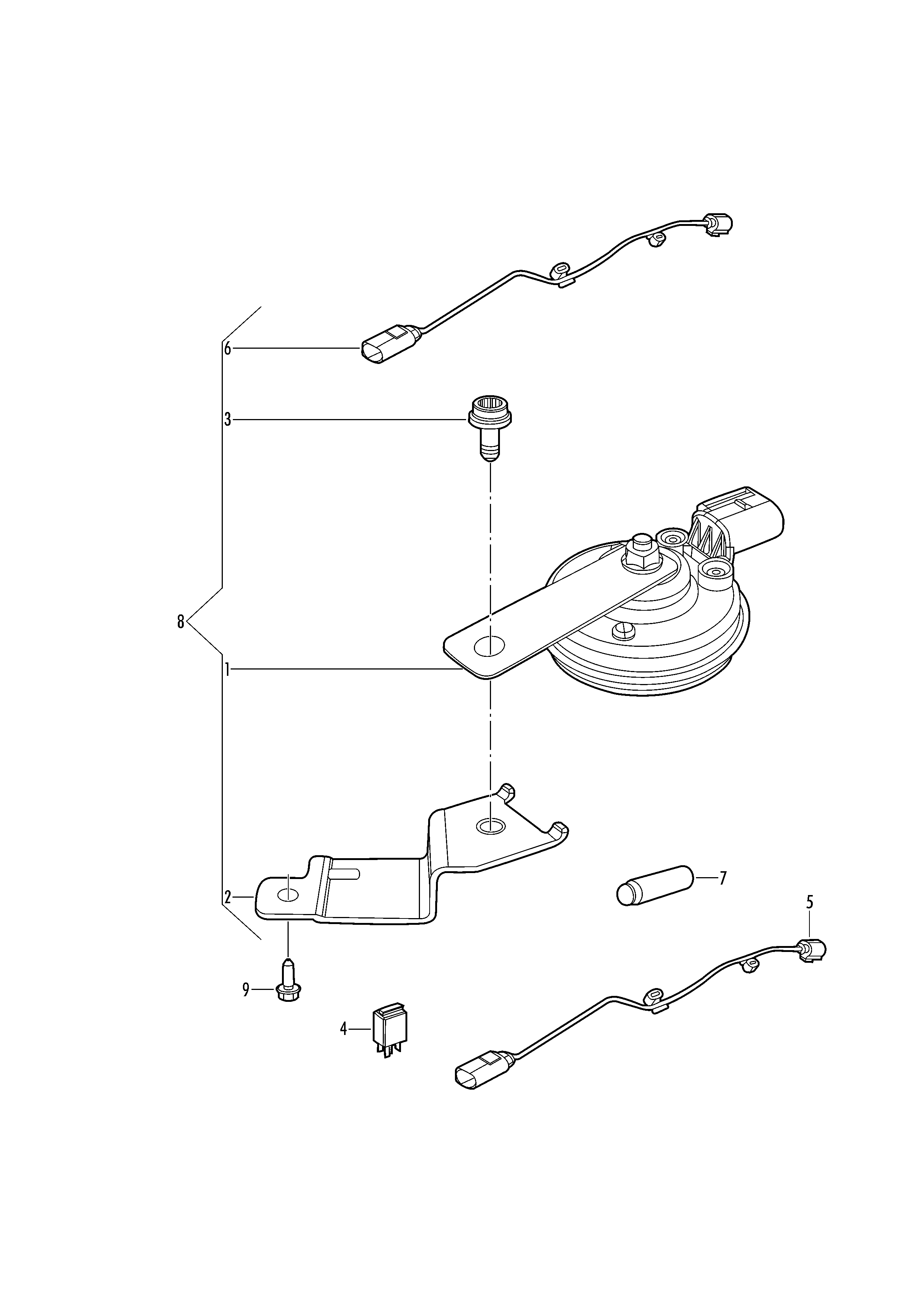 Skoda 1K0 951 253 - Przekaźnik, wentylator wewnętrzny parts5.com