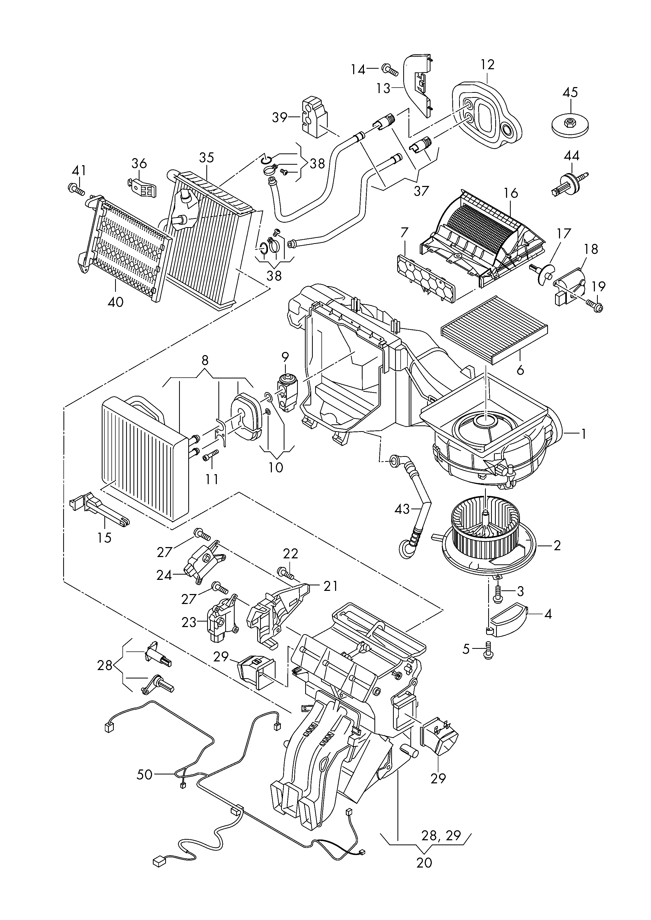 VAG JZW819653G - Filtre, kabin havası parts5.com