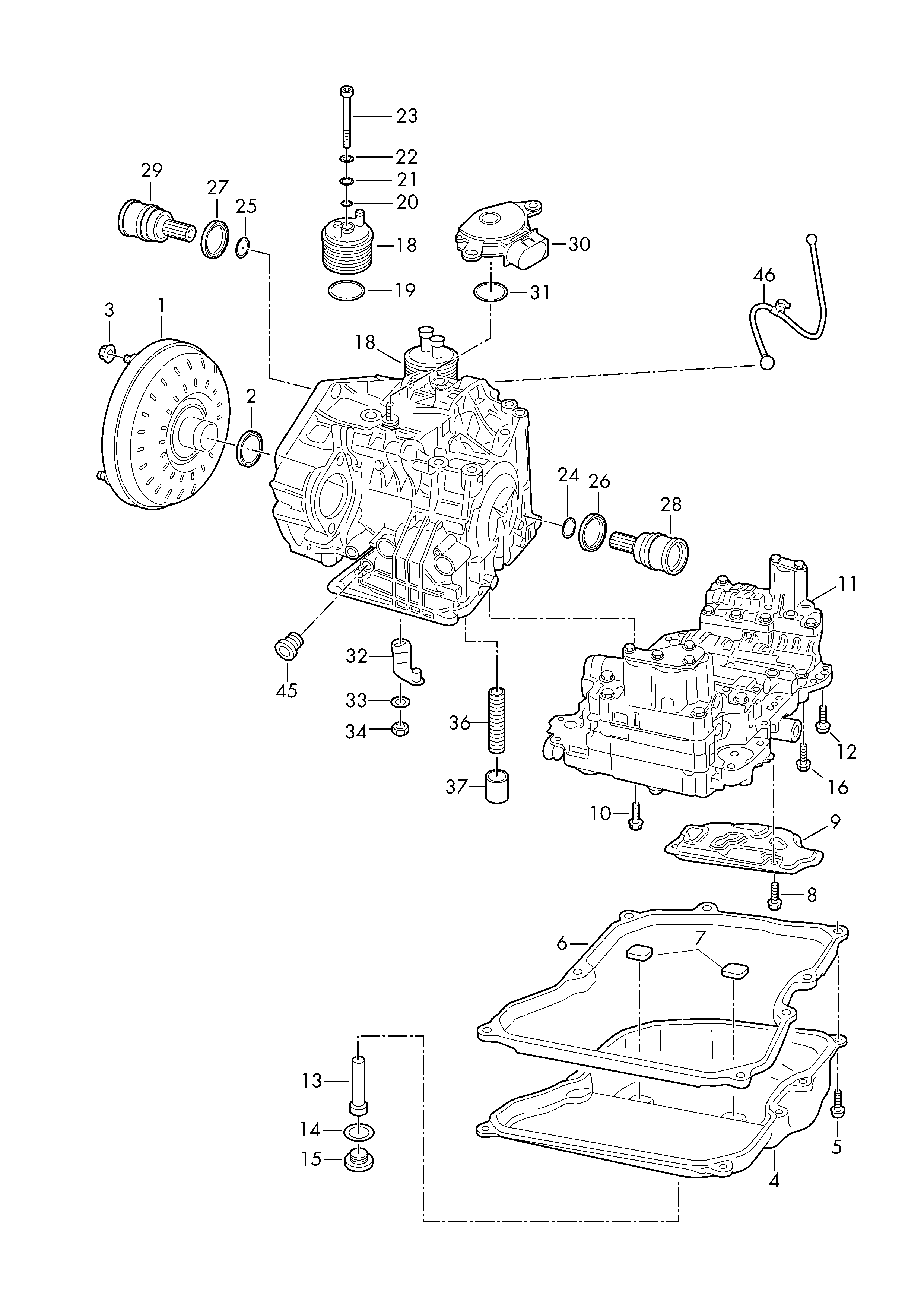 Skoda 09G 321 361A - Olejová vana, automatická převodovka parts5.com