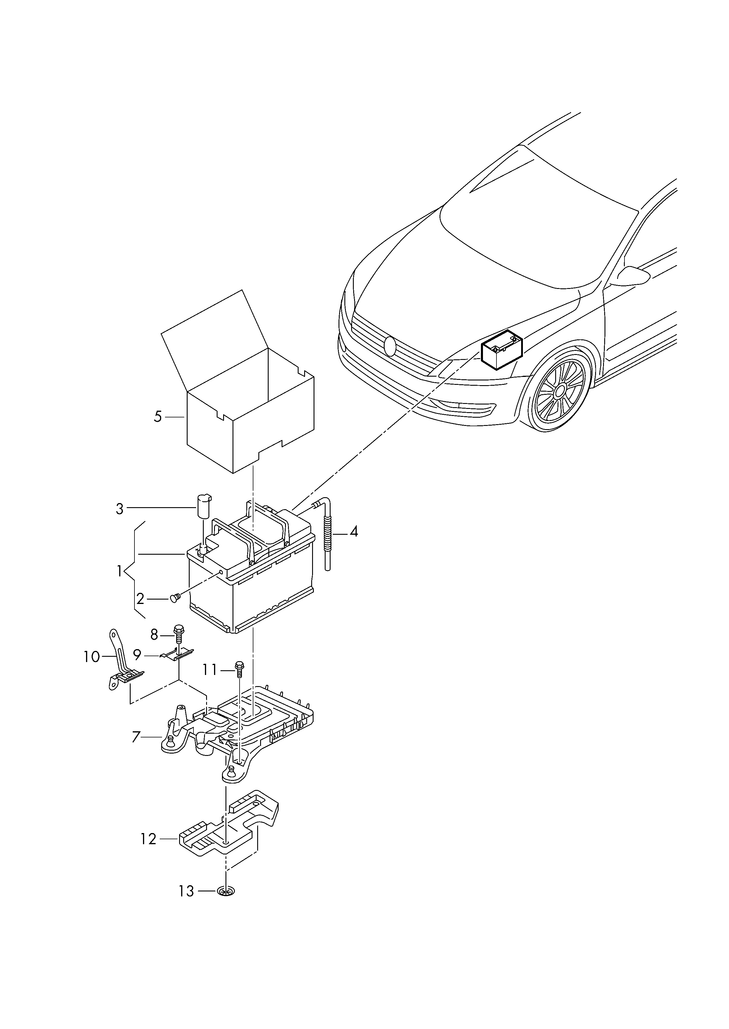 VAG 000 915 105 DE - Akumulator za zagon parts5.com