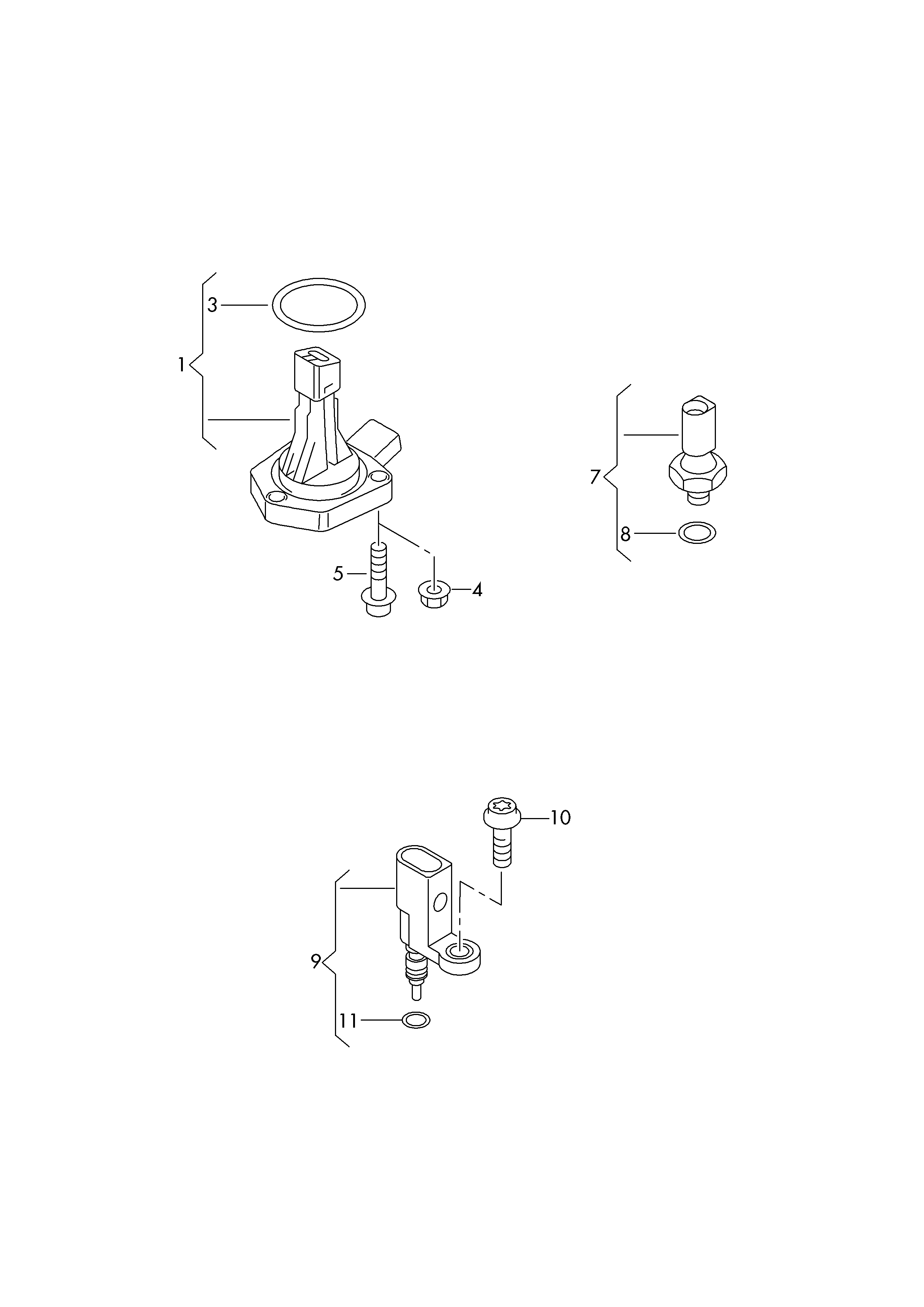 AUDI 03F 907 660 E - Αισθητήρας, στάθμη λαδιού κινητήρα parts5.com