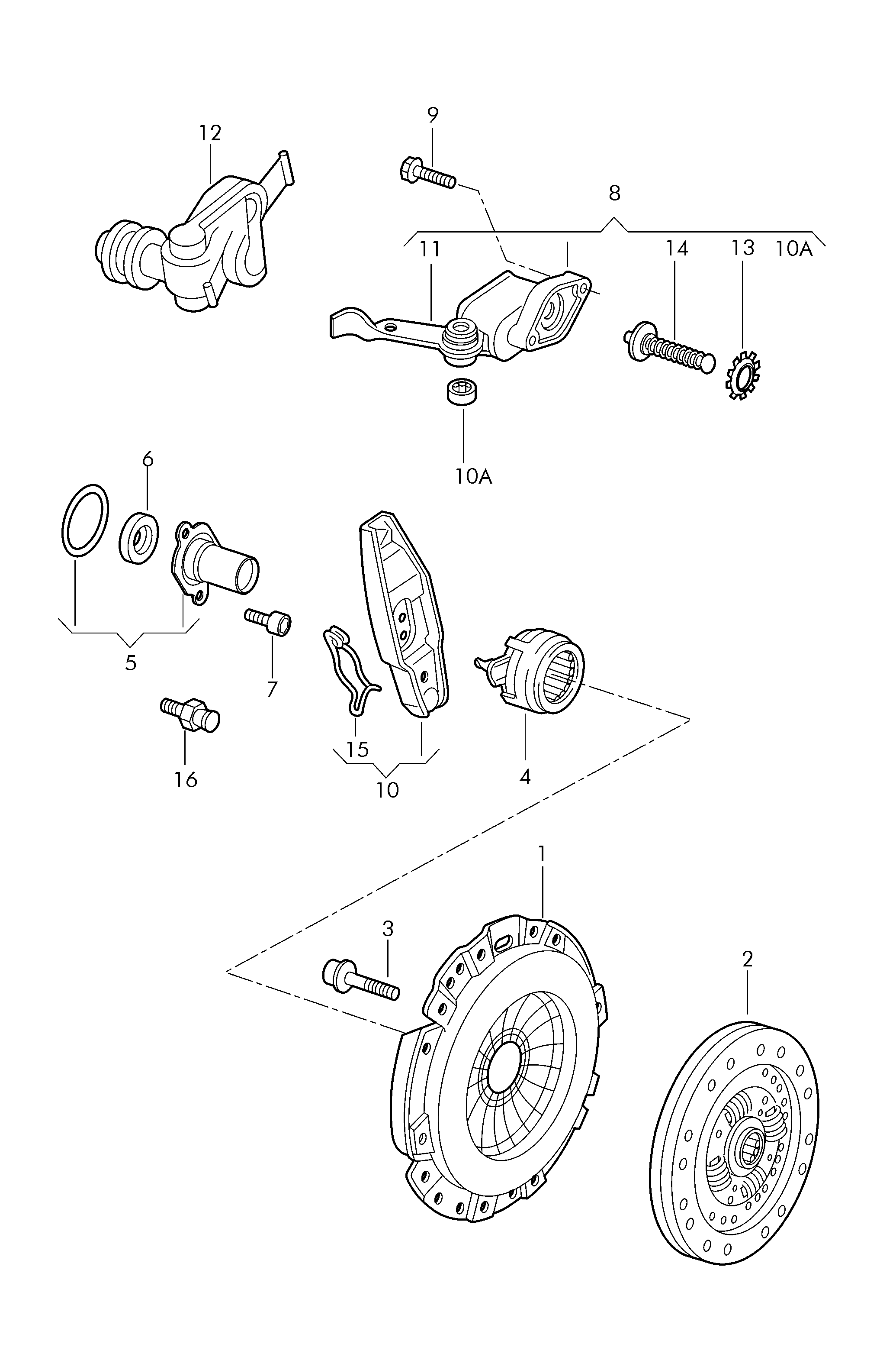 AUDI 02A141777B - Čep, vysouvací vidlice parts5.com