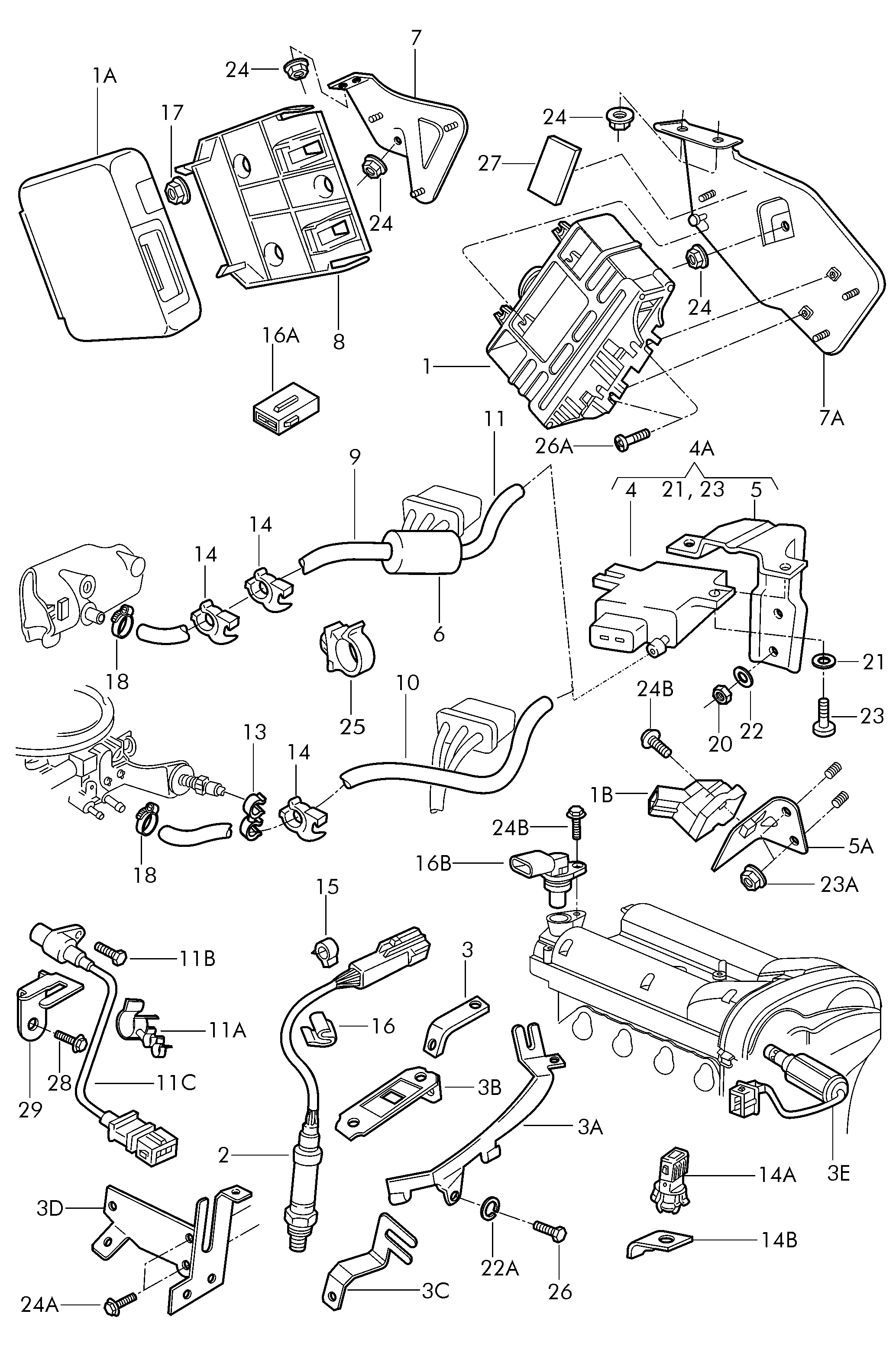 Skoda 06A 906 262 BP - Lambda-sonda parts5.com