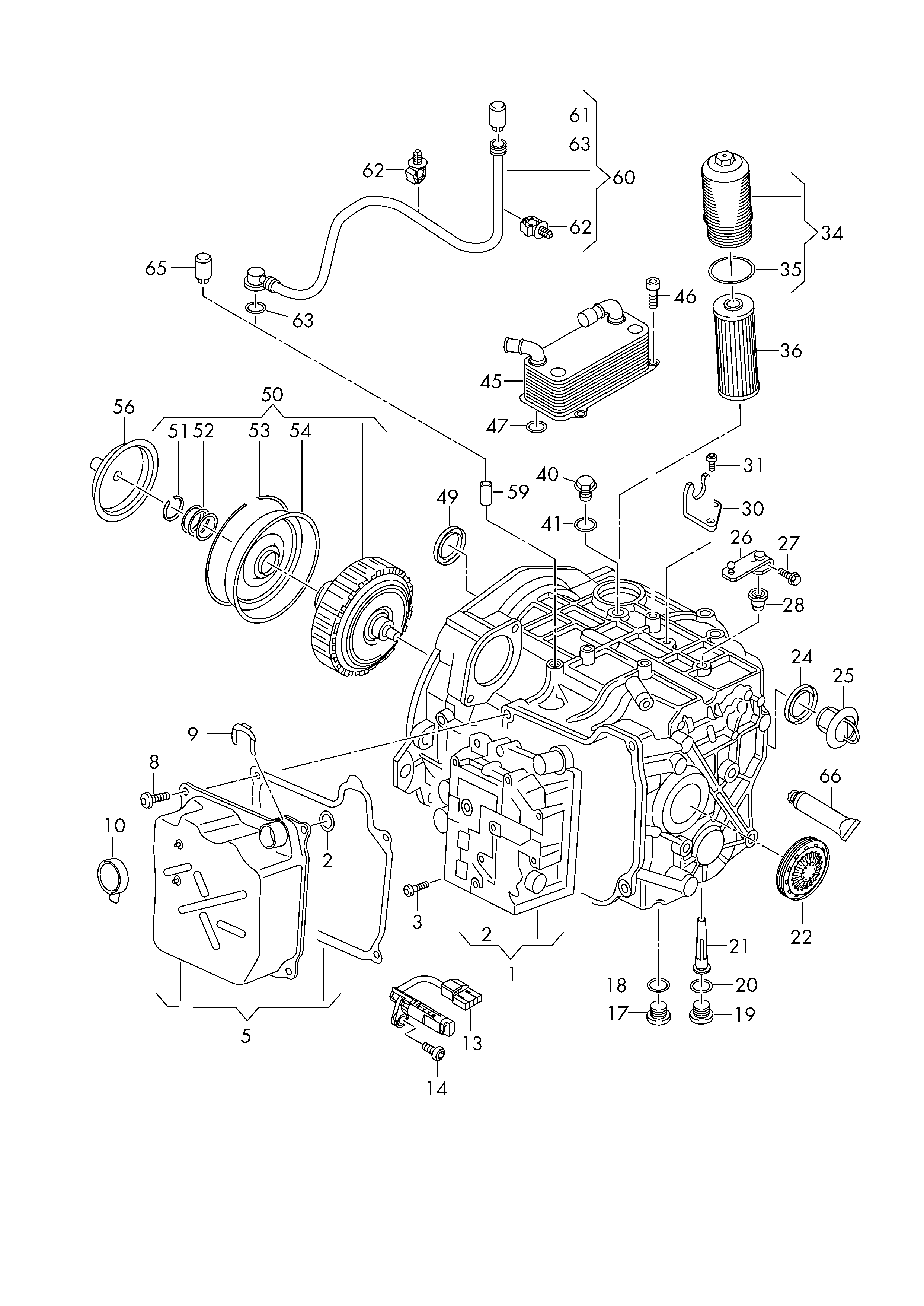 Seat 0BH 325 183 B - Σετ ανταλλακτικών, αλλαγή λαδιών - ΑΚΤ parts5.com