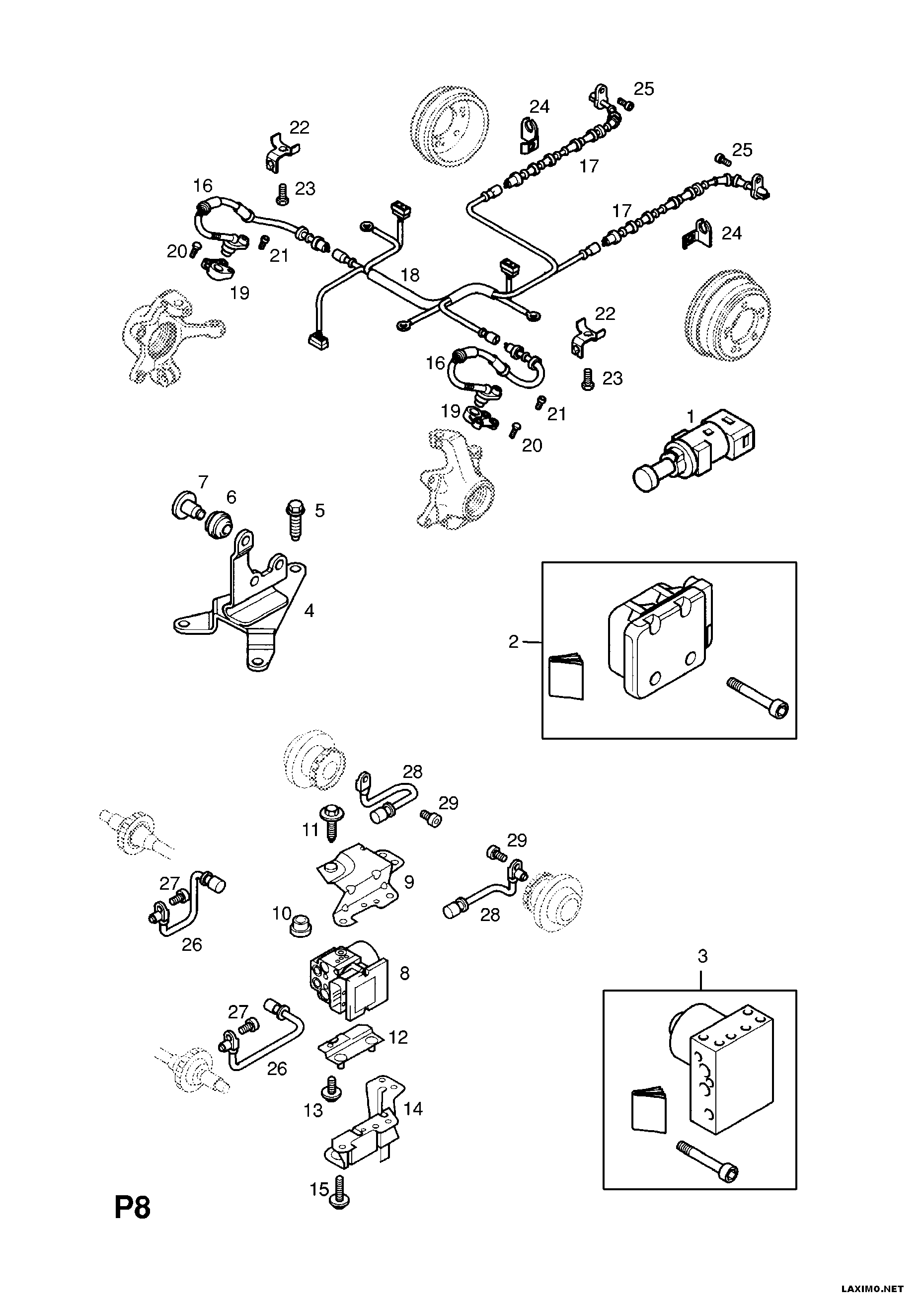 Opel 45 00 684 - Włącznik świateł STOP parts5.com