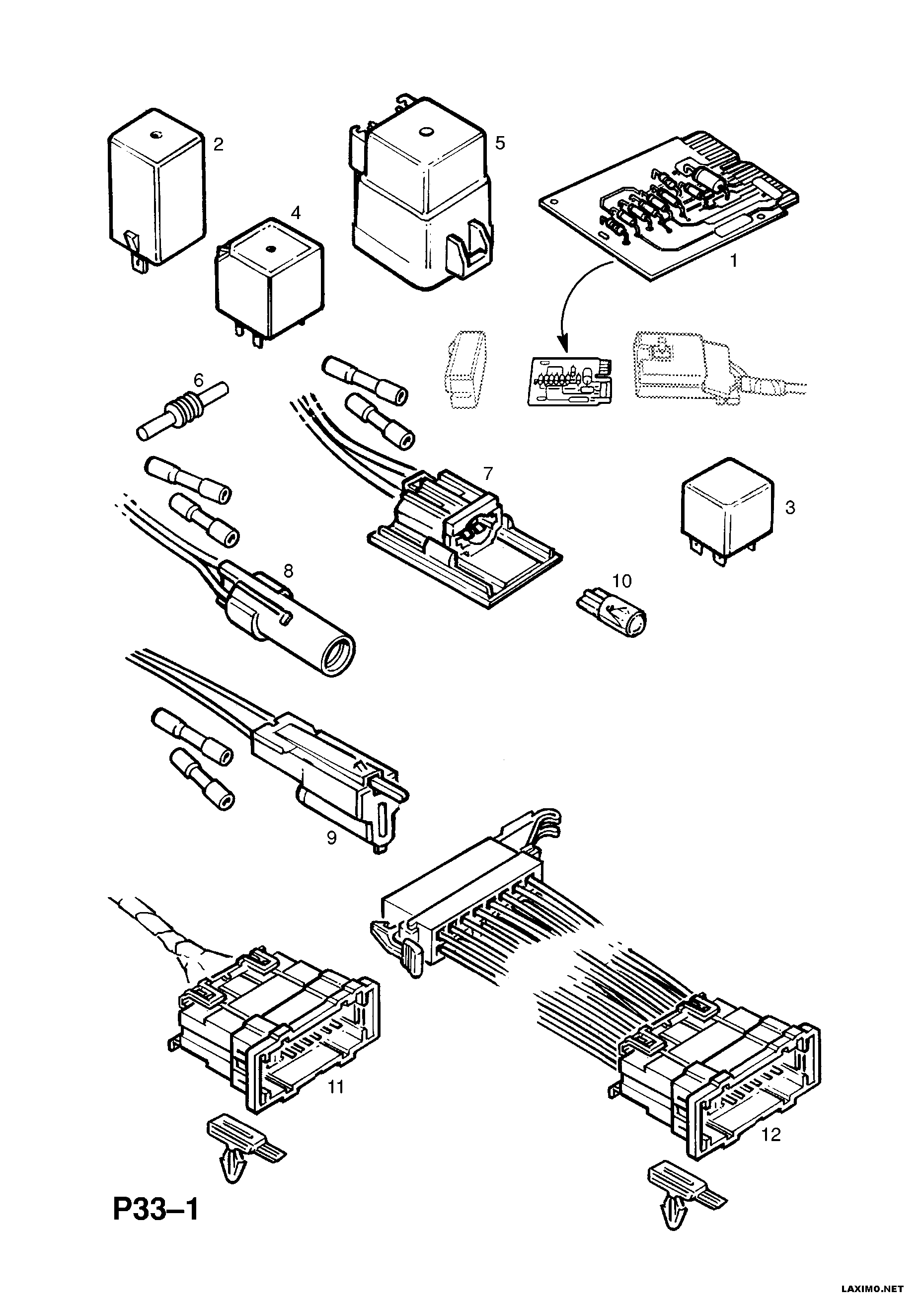 Opel 12 26 941 - Мигачи parts5.com